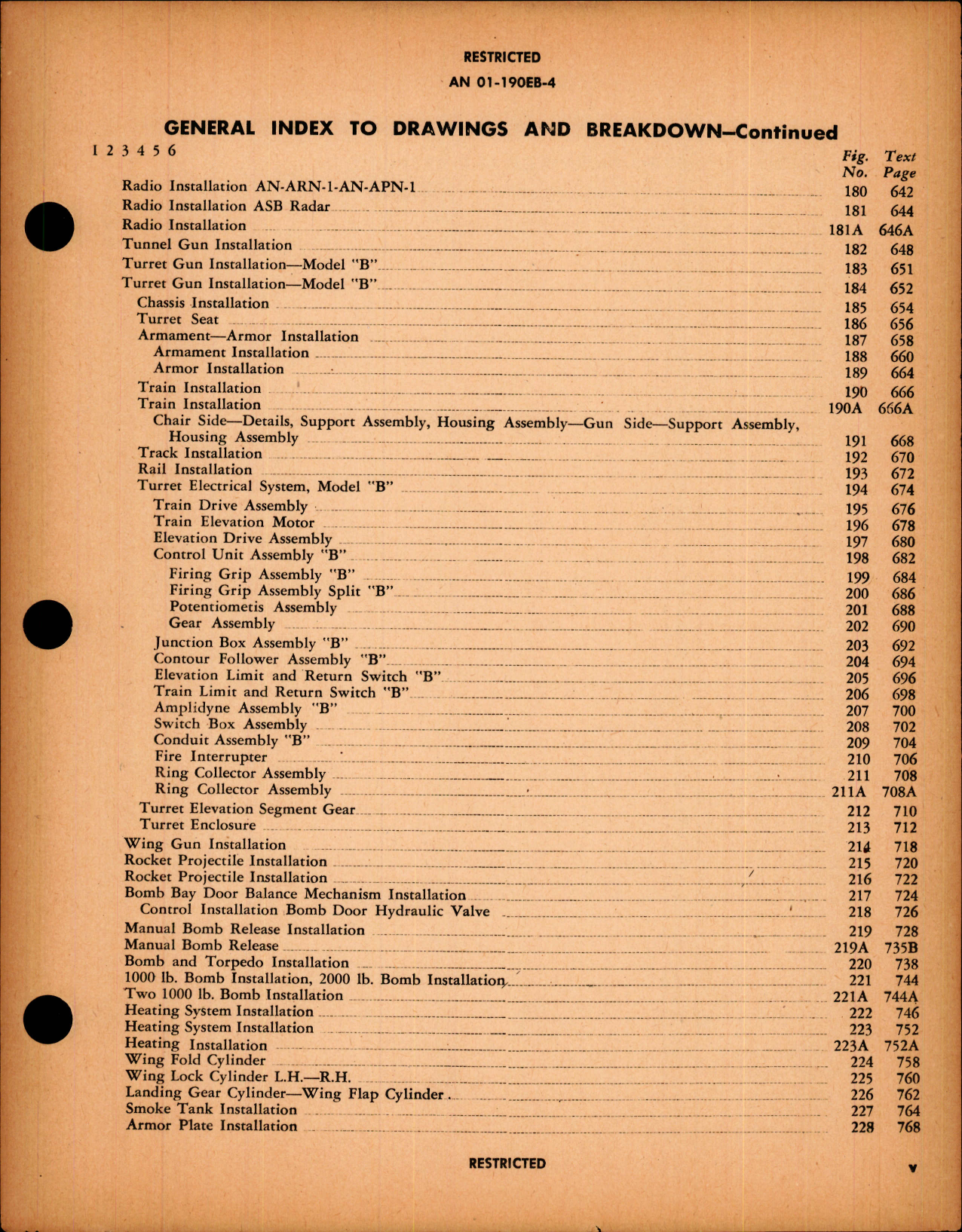 Sample page 7 from AirCorps Library document: Parts Catalog for Navy Model TBM-3