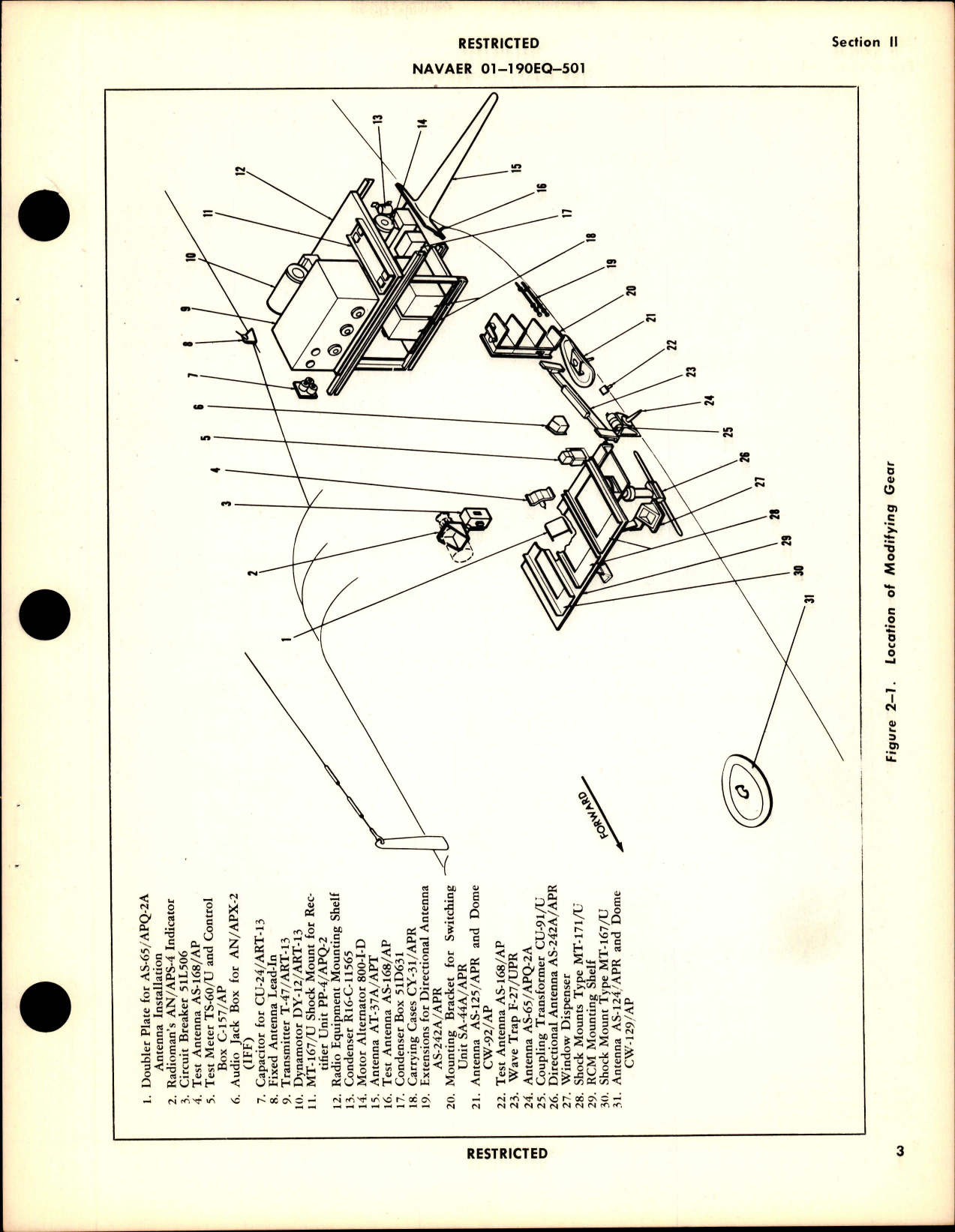 Sample page 7 from AirCorps Library document: Instructions with Parts Catalog for TBM-3Q