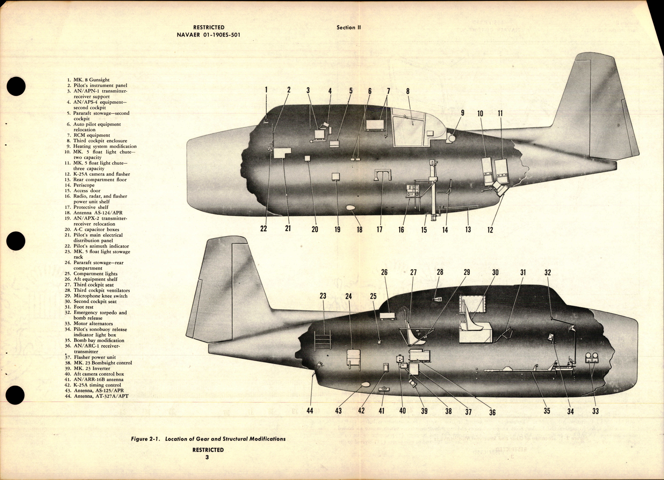 Sample page 7 from AirCorps Library document: Instructions with Parts Catalog for TBM-3S