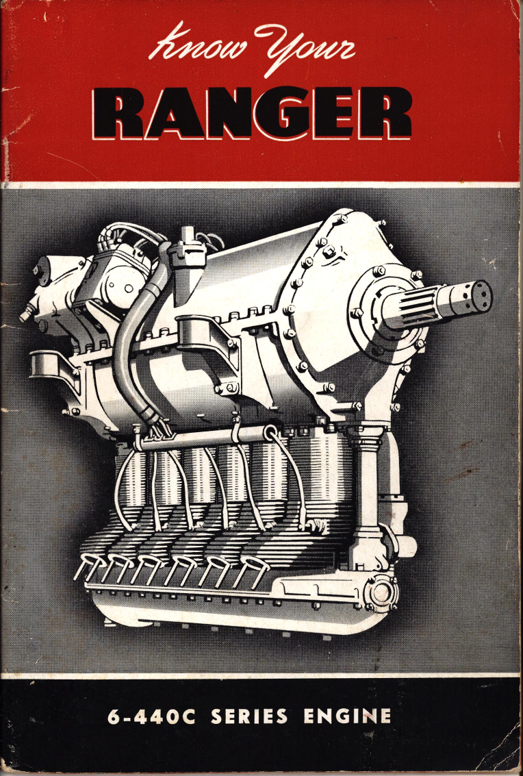 Sample page 1 from AirCorps Library document: Know Your Ranger 6-440C Series Engine