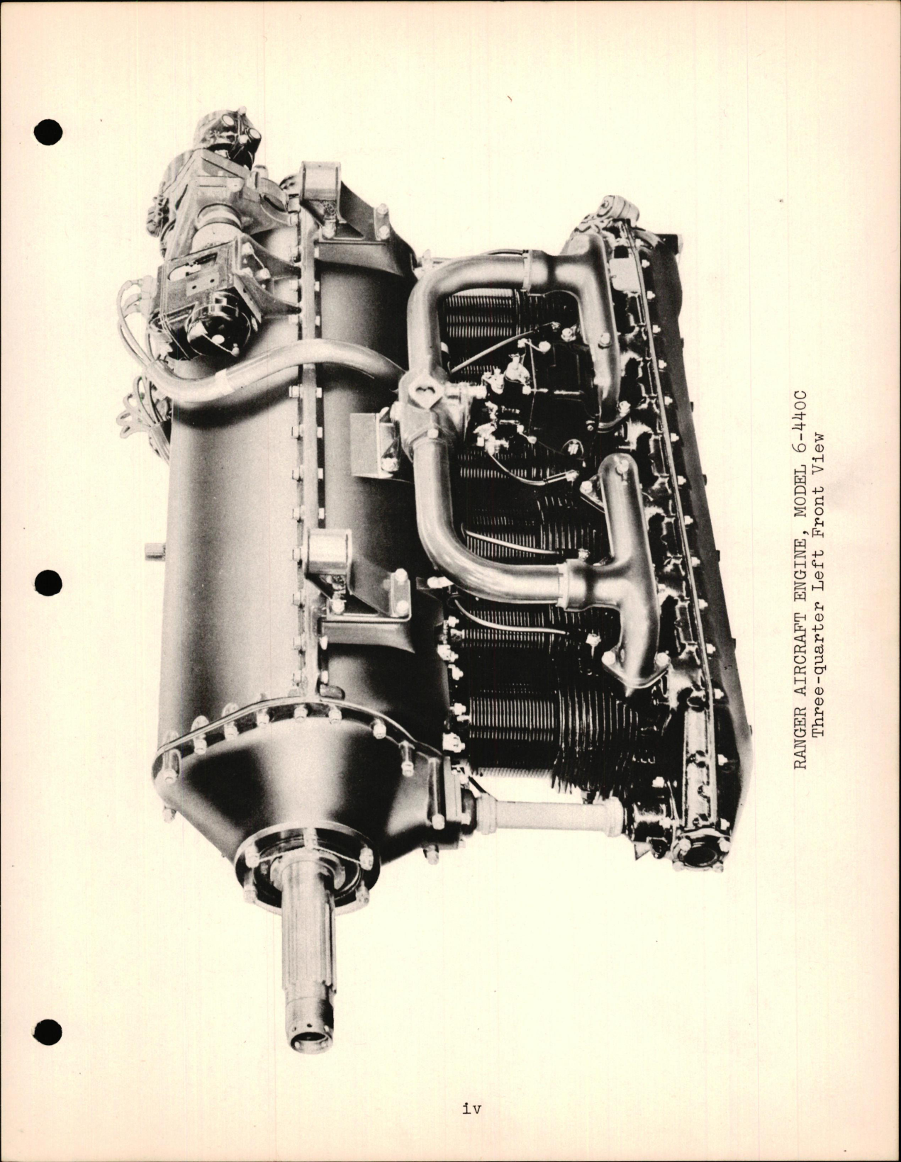 Sample page 5 from AirCorps Library document: Installation, Inspection, & Servicing of the Ranger Engine Model 6-440C-2, -3, -4, and -5,