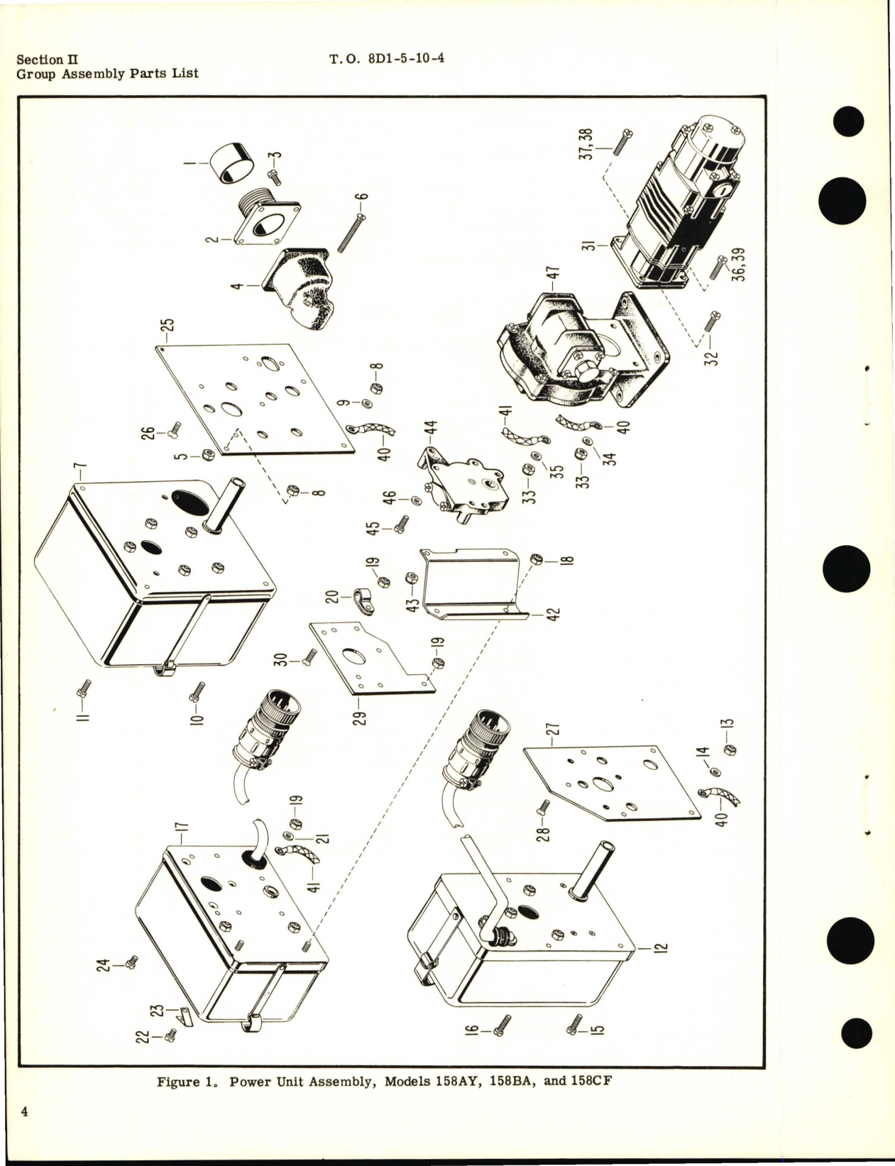 Sample page 6 from AirCorps Library document: Illustrated Parts Breakdown for Power Unit Assembly 158 Series