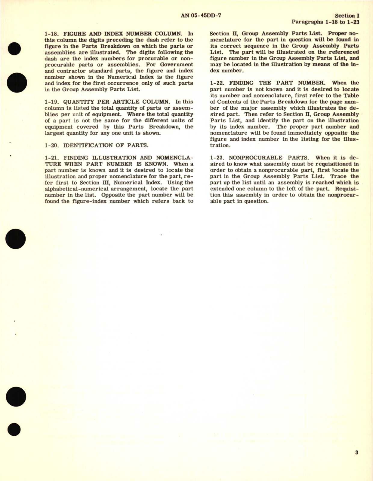 Sample page 7 from AirCorps Library document: Illustrated Parts Breakdown for Three-Axis Trim Indicator Part No. 150101-1E 