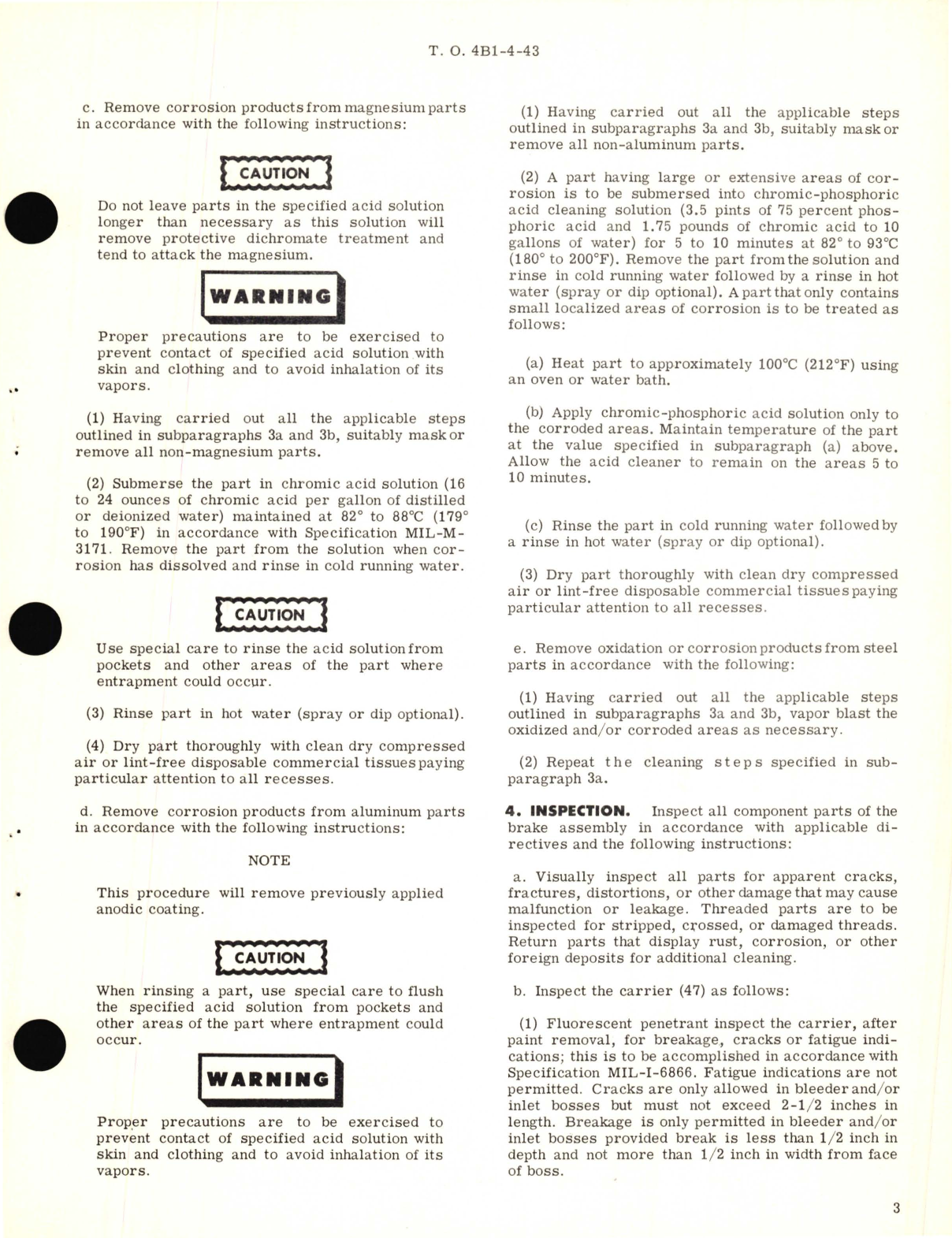 Sample page 5 from AirCorps Library document: Overhaul with Illustrated Parts Breakdown for Brake Assembly, 16 1/2  X 11 1/2 - 4 Rotor Part No. 151183-1, 151183-2 