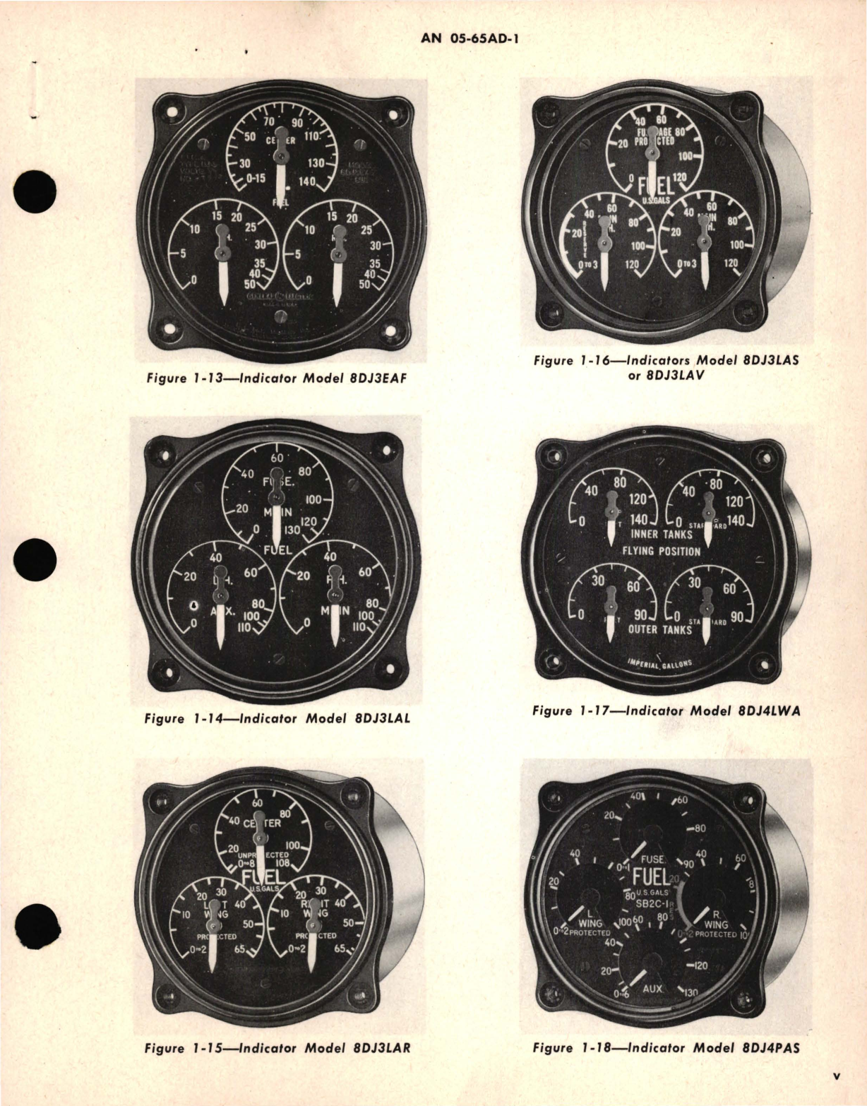 Sample page 7 from AirCorps Library document: Overhaul Instructions for D-C Selsyn Liquid Level Indicators and Transmitters 