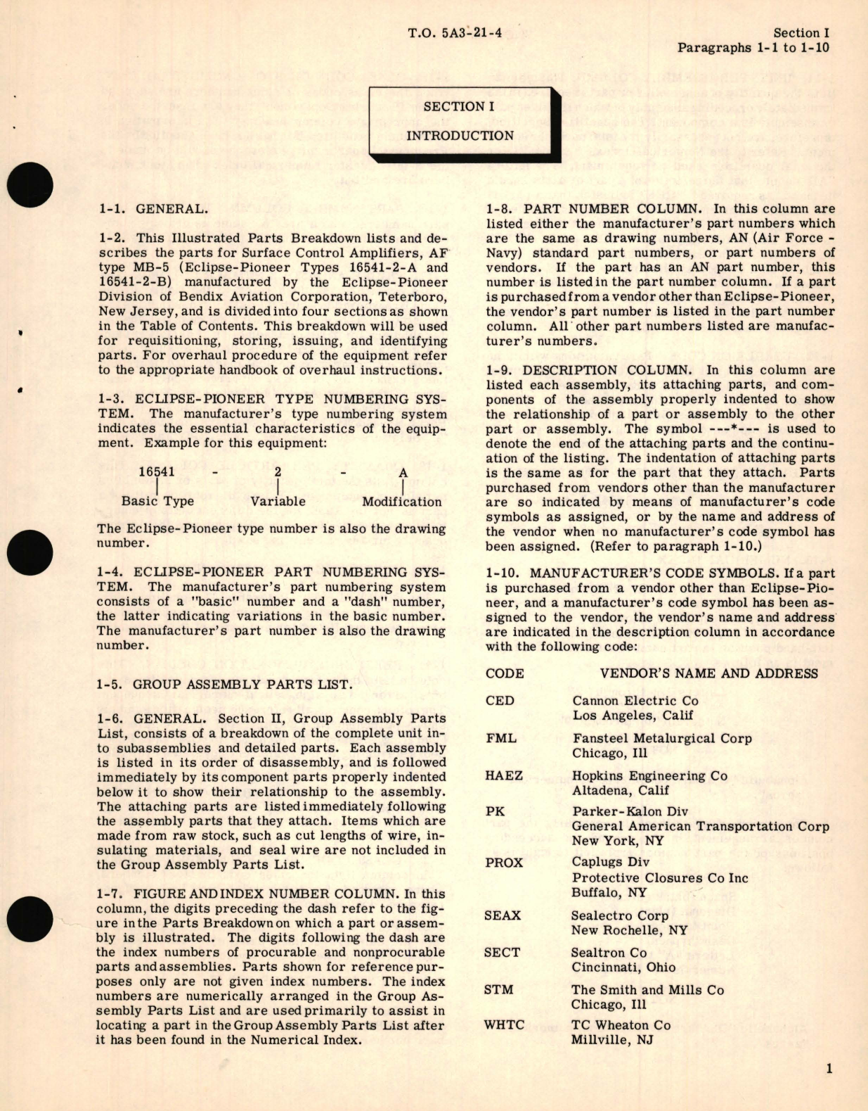 Sample page 7 from AirCorps Library document: Illustrated Parts Breakdown for Surface Control Amplifier Part No 16541-2  AF Type MB-5 