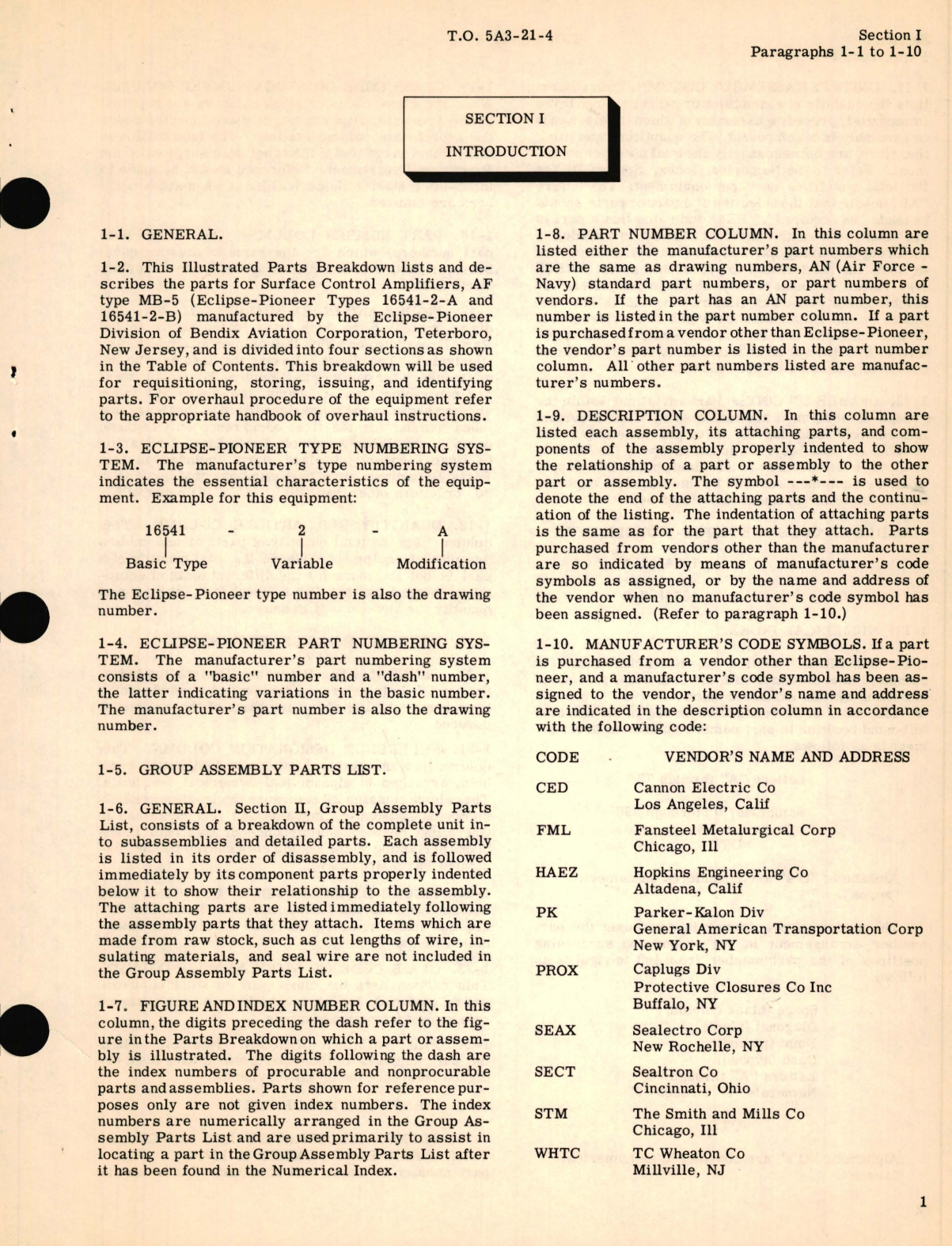 Sample page 7 from AirCorps Library document: Illustrated Parts Breakdown for Surface Control Amplifier Part No. 16541-2, AF Type MB-5 