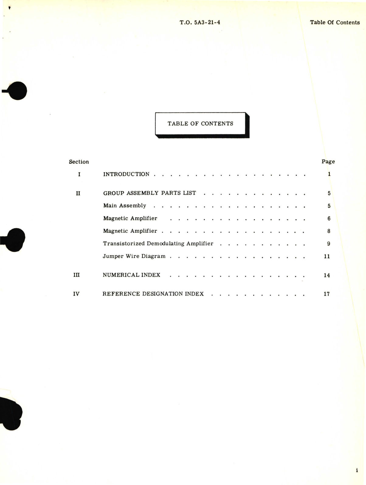 Sample page 5 from AirCorps Library document: Illustrated Parts Breakdown for Surface Control Amplifier Part No. 16541-2  AF Type MB-6 