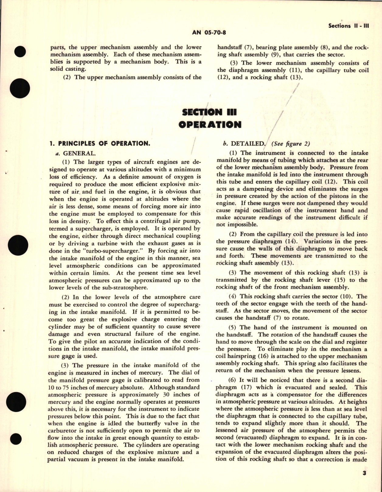 Sample page 9 from AirCorps Library document: Overhaul Instructions with Parts Catalog for Manifold Pressure Gage Mark 9 Type No. 788K-02 