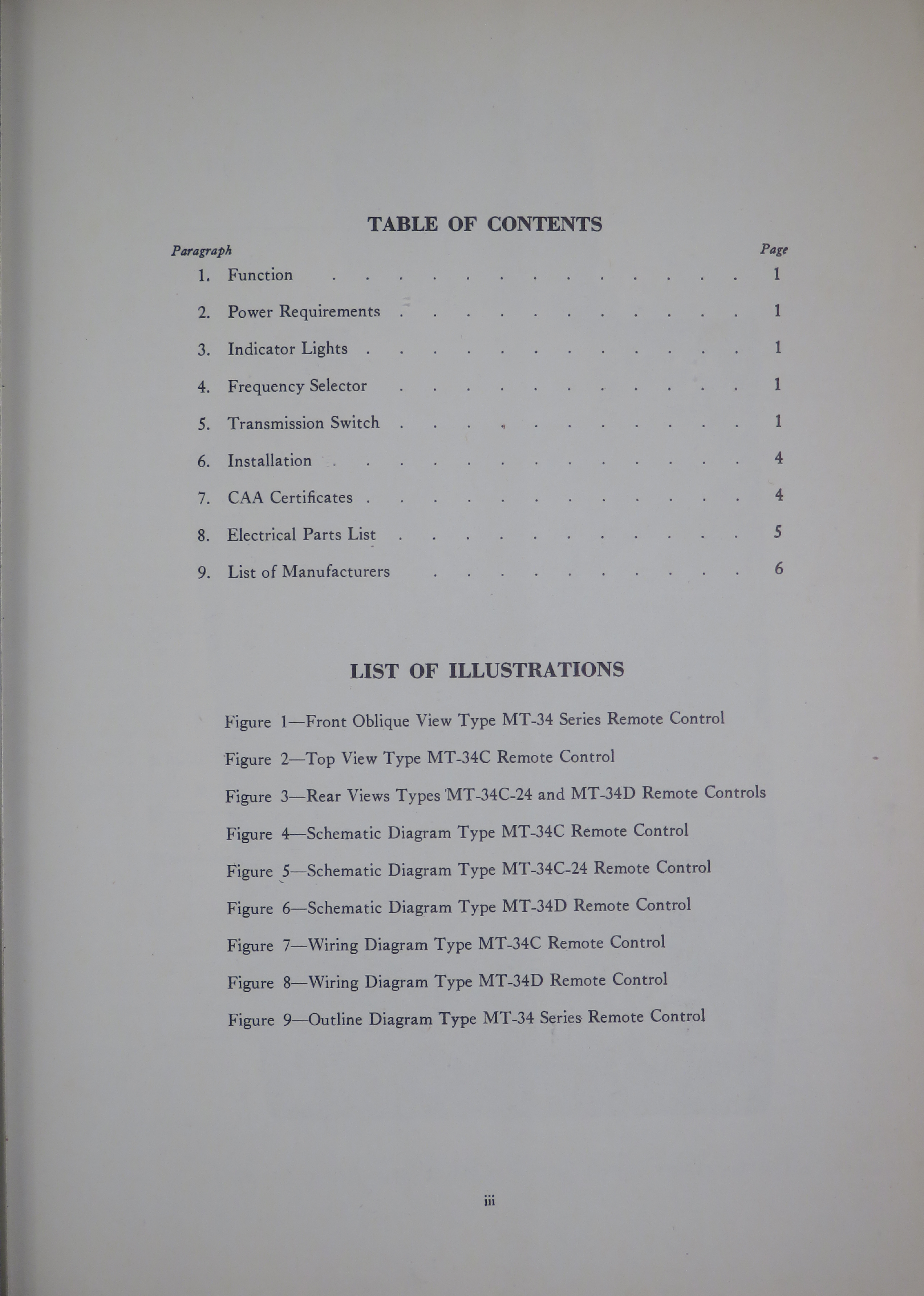 Sample page 5 from AirCorps Library document: Instruction Book for Types MT-34C, MT-34C-24, and MT-34D