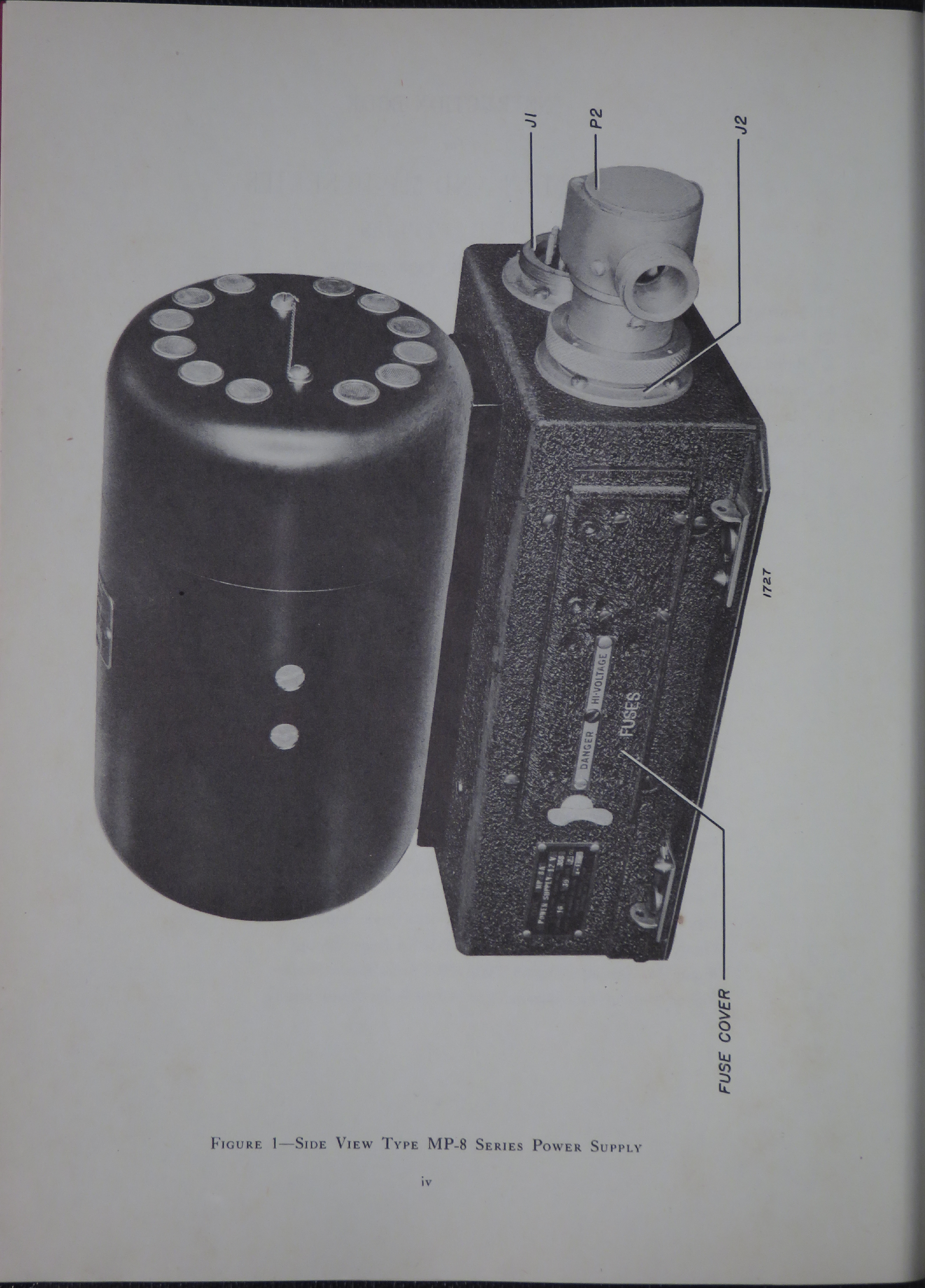 Sample page 6 from AirCorps Library document: Instruction Book for Types MP-8 and MP-10 Series Power Supplies