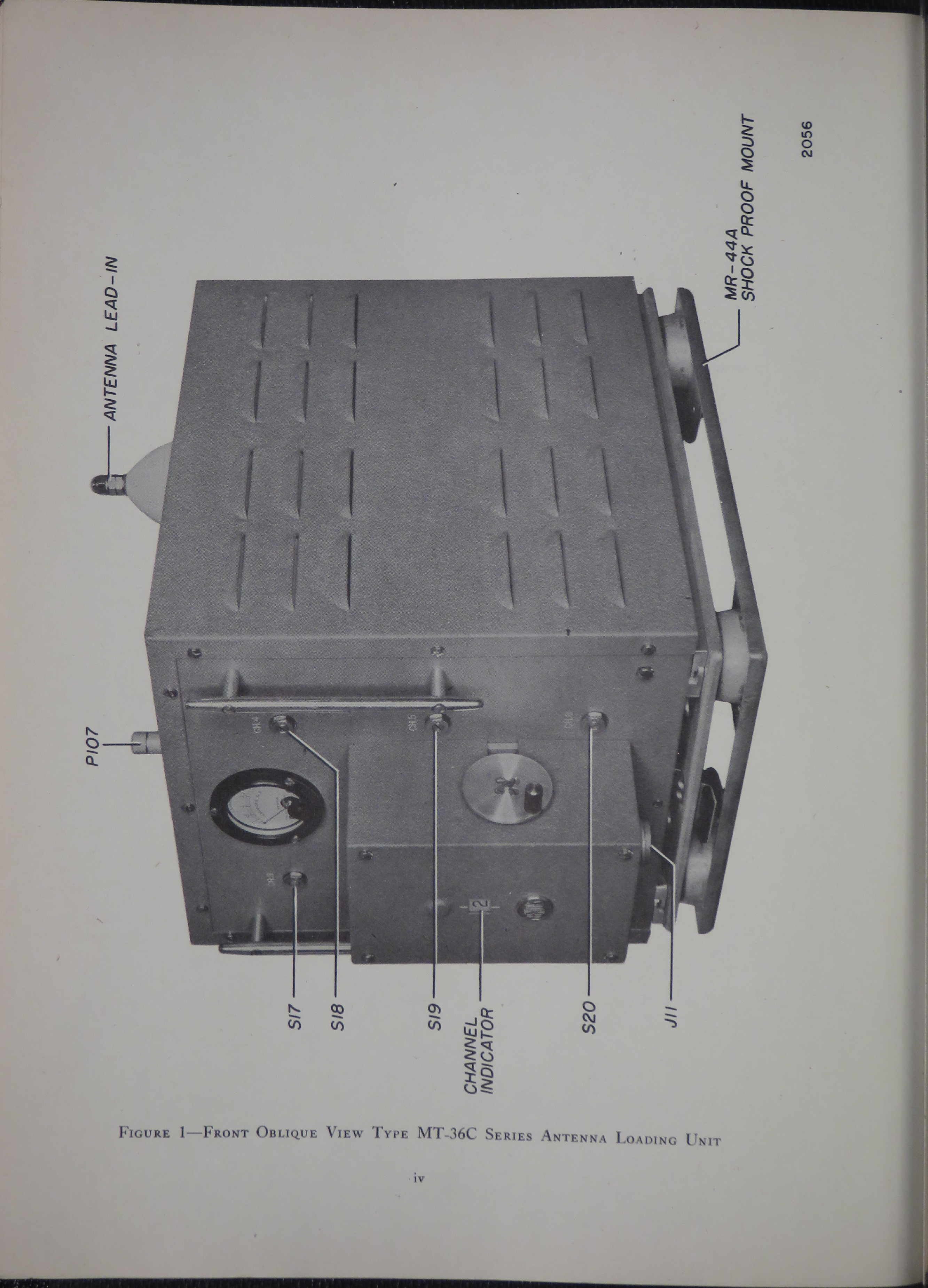 Sample page 6 from AirCorps Library document: Instruction Book for Types MT-36C and MT-36C-24 Antenna Loading Units