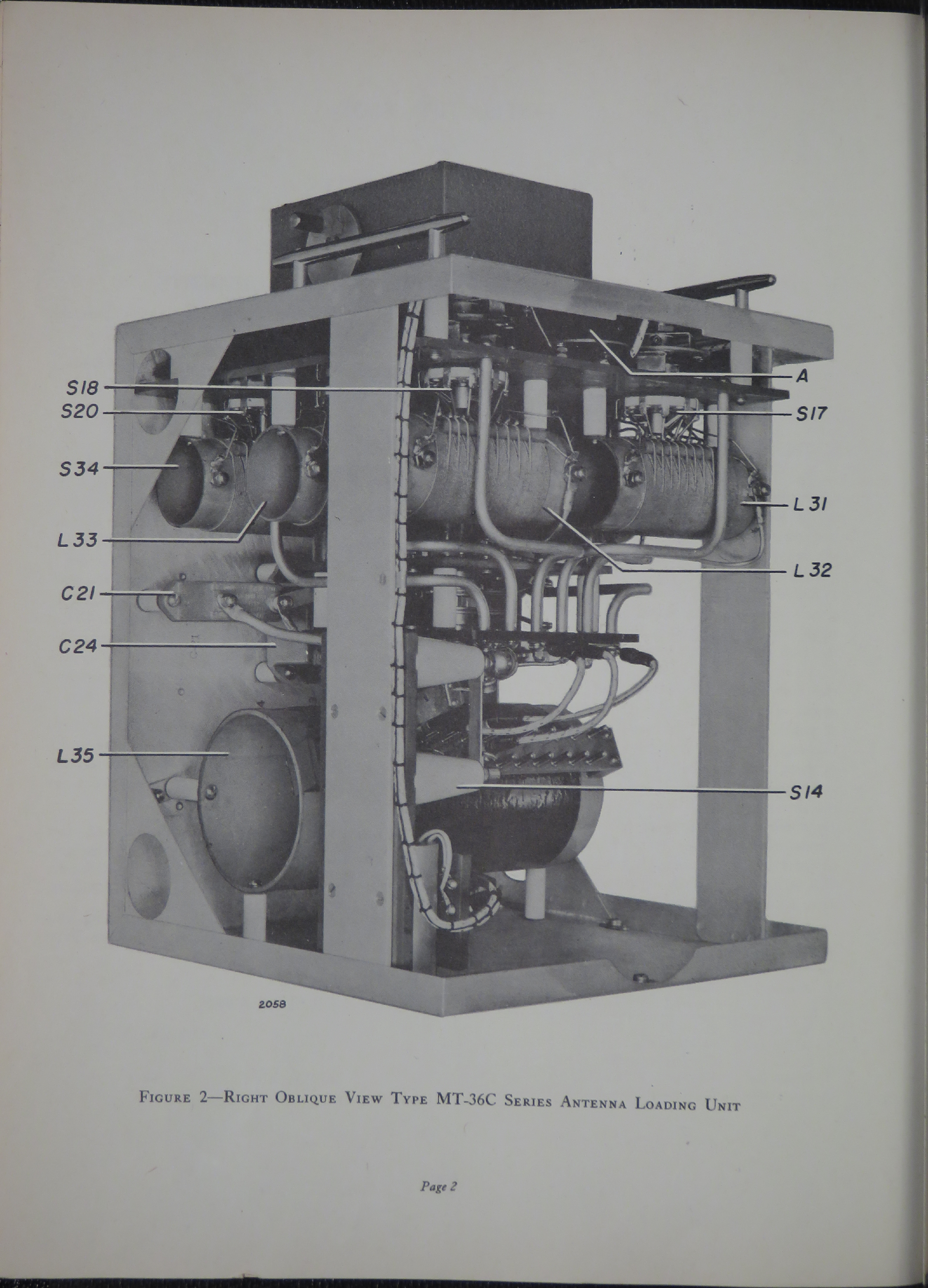 Sample page 8 from AirCorps Library document: Instruction Book for Types MT-36C and MT-36C-24 Antenna Loading Units