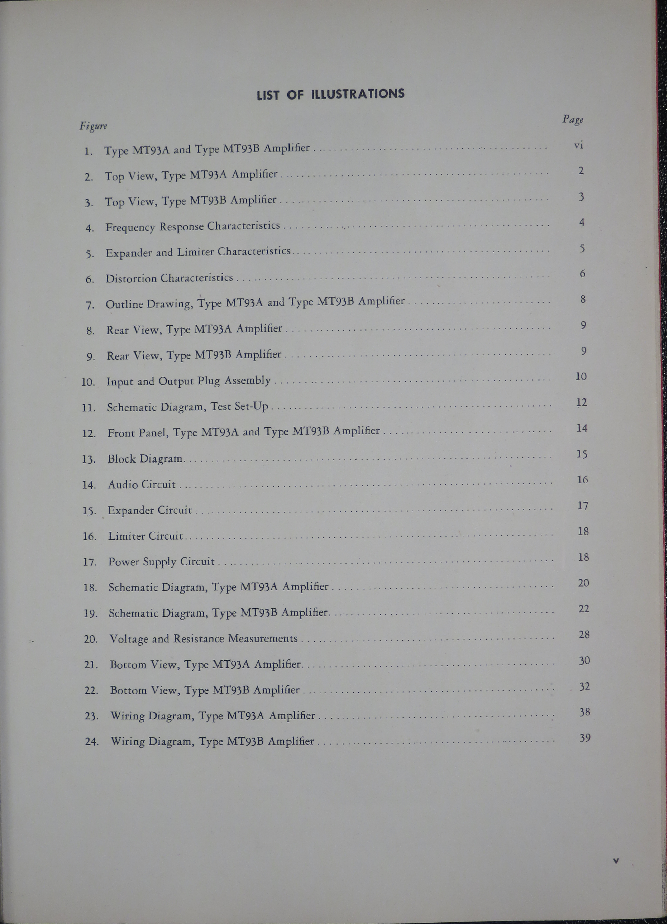 Sample page 7 from AirCorps Library document: Instruction Book for Types MT-93A and MT-93B Amplifiers