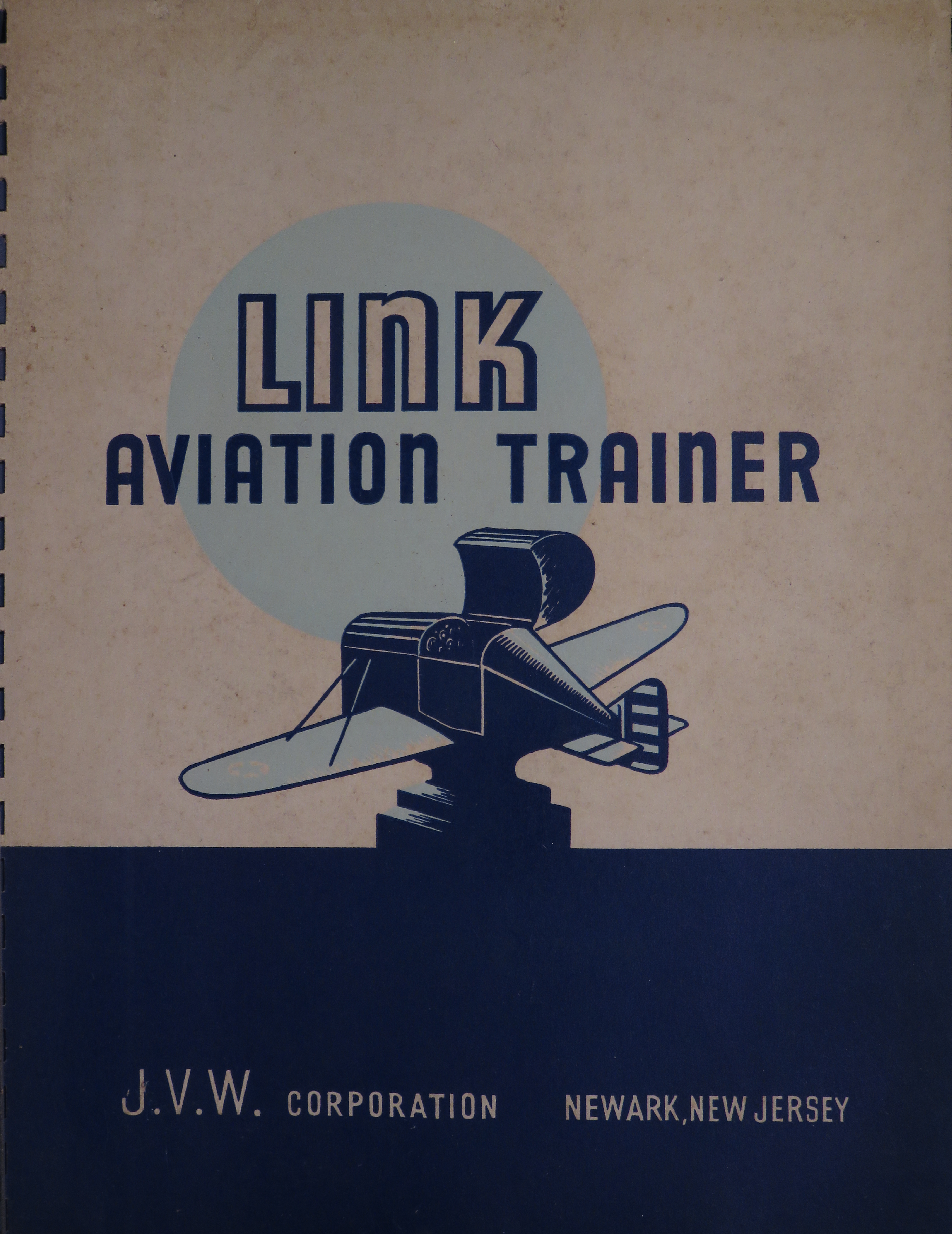 Sample page 1 from AirCorps Library document: Link Aviation Trainer for Instrument Flying, Landing, and Radio Navigation Instruction
