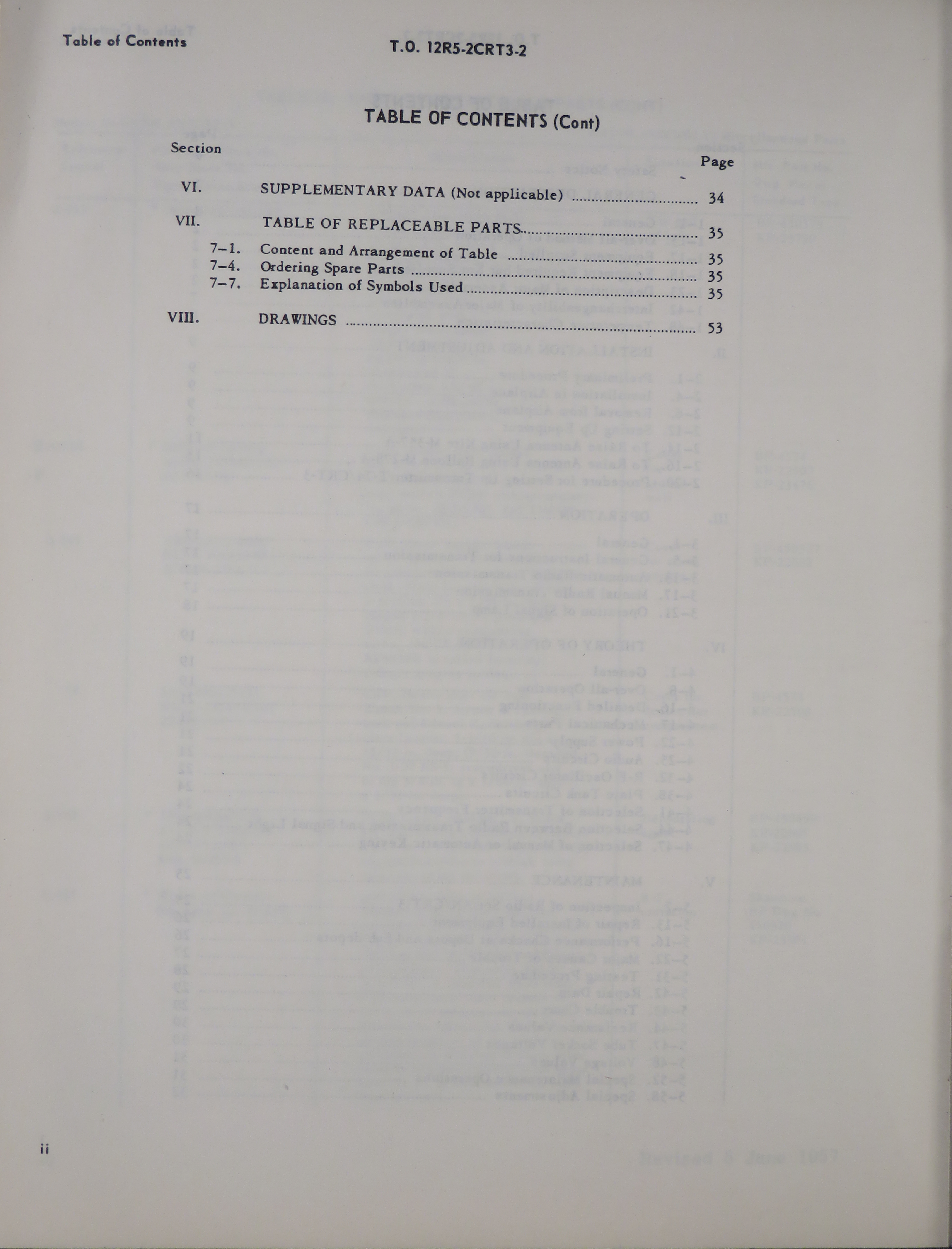 Sample page 8 from AirCorps Library document: Maintenance Instructions for Radio Set AN/CRT-3