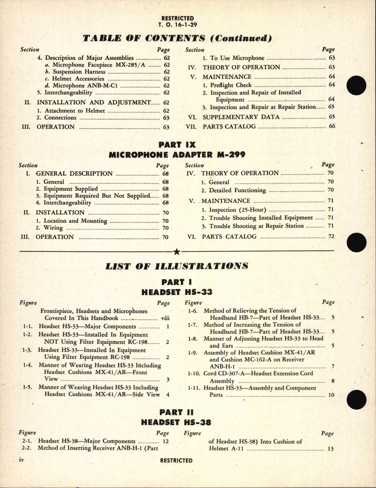 Sample page 8 from AirCorps Library document: Maintenance Instructions for Headsets and Microphones