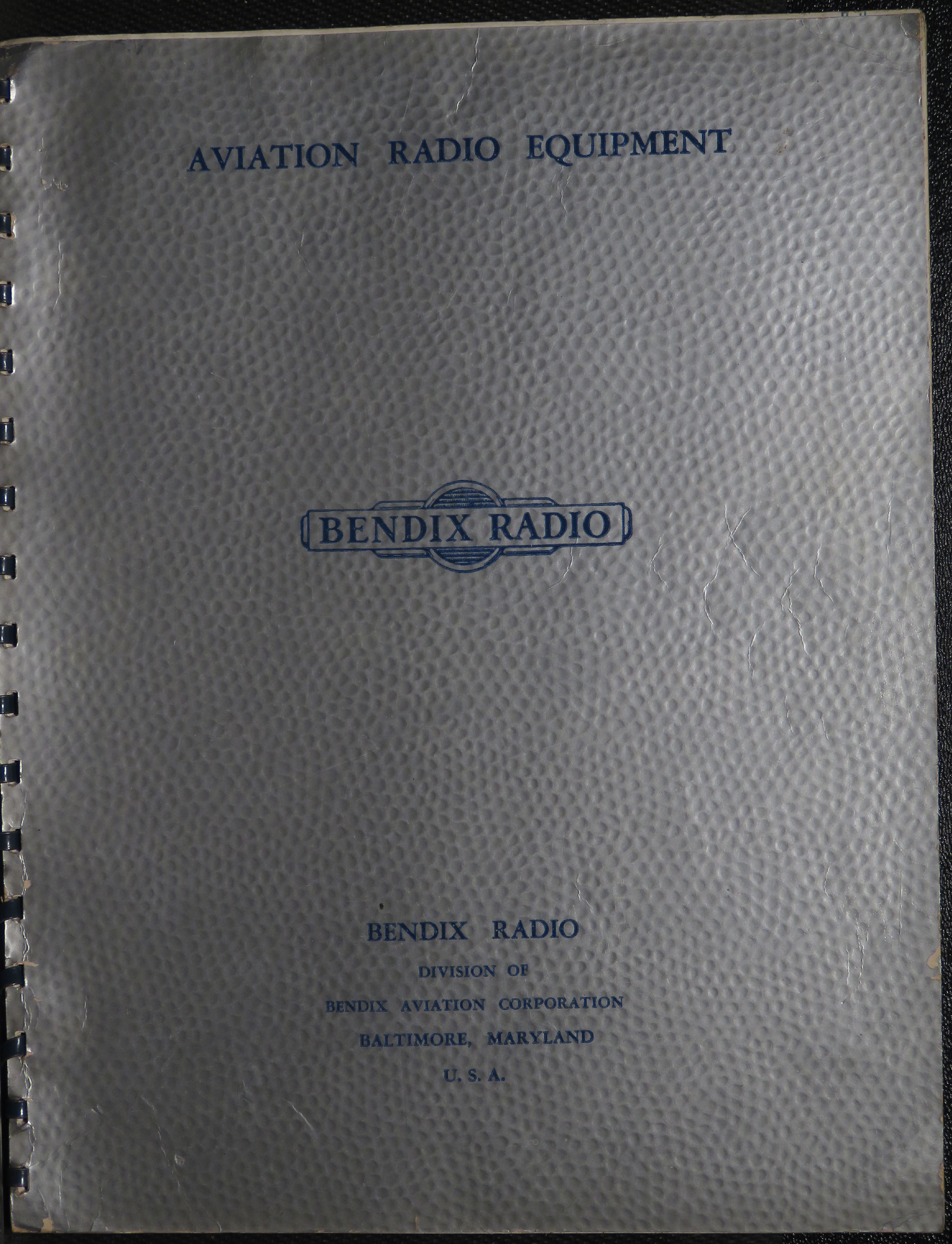 Sample page 1 from AirCorps Library document: Bendix Radio - Aviation Radio Equipment
