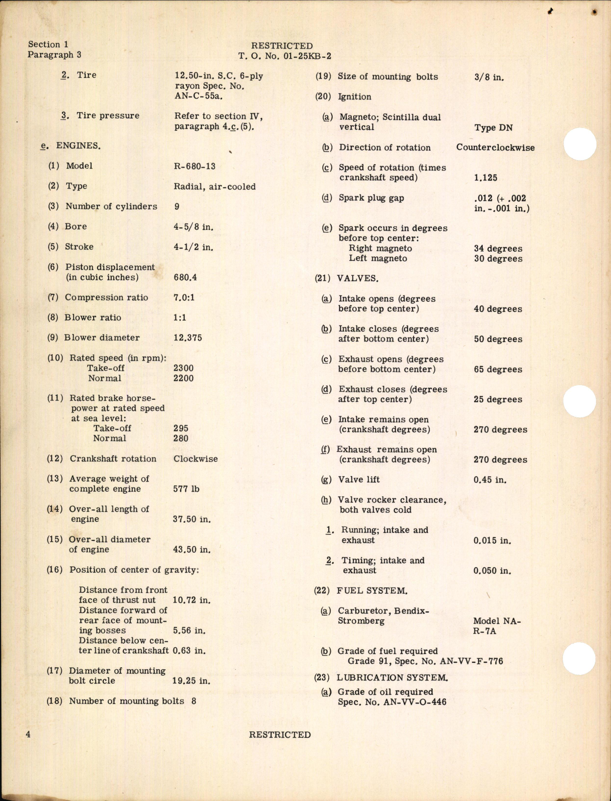 Sample page 8 from AirCorps Library document: Erection & Maintenance Instructions for Army Model AT-9A Airplane