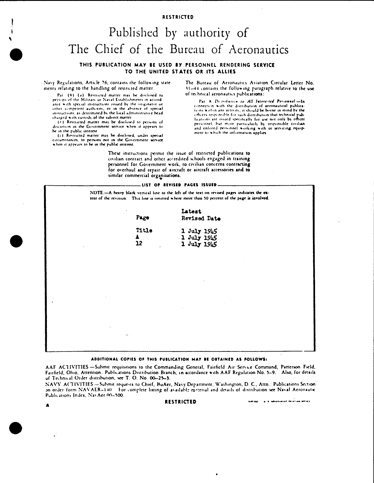 Sample page  3 from AirCorps Library document: Basic Weight Check List & Loading Data - Grumman Goose JRF-4 - JRF-5