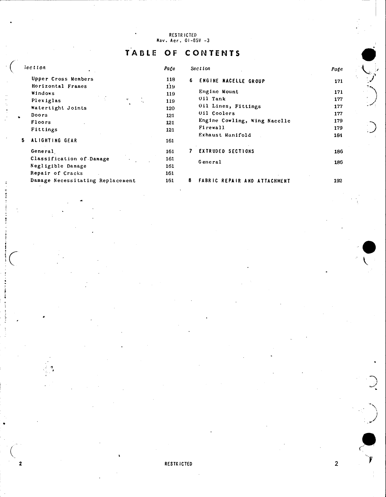 Sample page  5 from AirCorps Library document: Structural Repair - Grumman Goose - JRF-1, JRF-2, JRF-3, JRF-4, JRF-5, JRF-6B