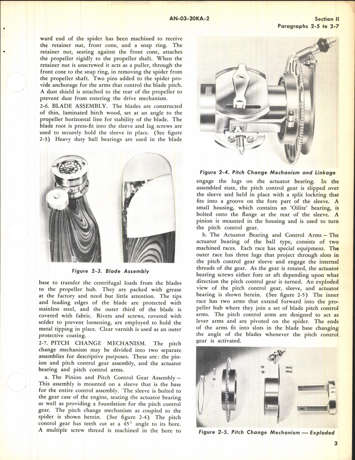 Sample page 7 from AirCorps Library document: Overhaul Instructions for Model R202-101 Manual Control Propeller