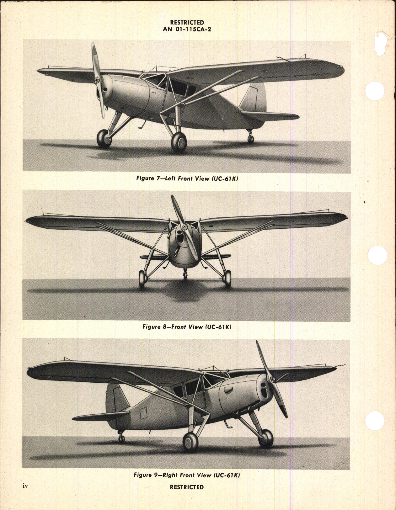 Sample page 6 from AirCorps Library document: Erection and Maintenance Instructions for UC-61, UC-61A, UC-61K, GK-1
