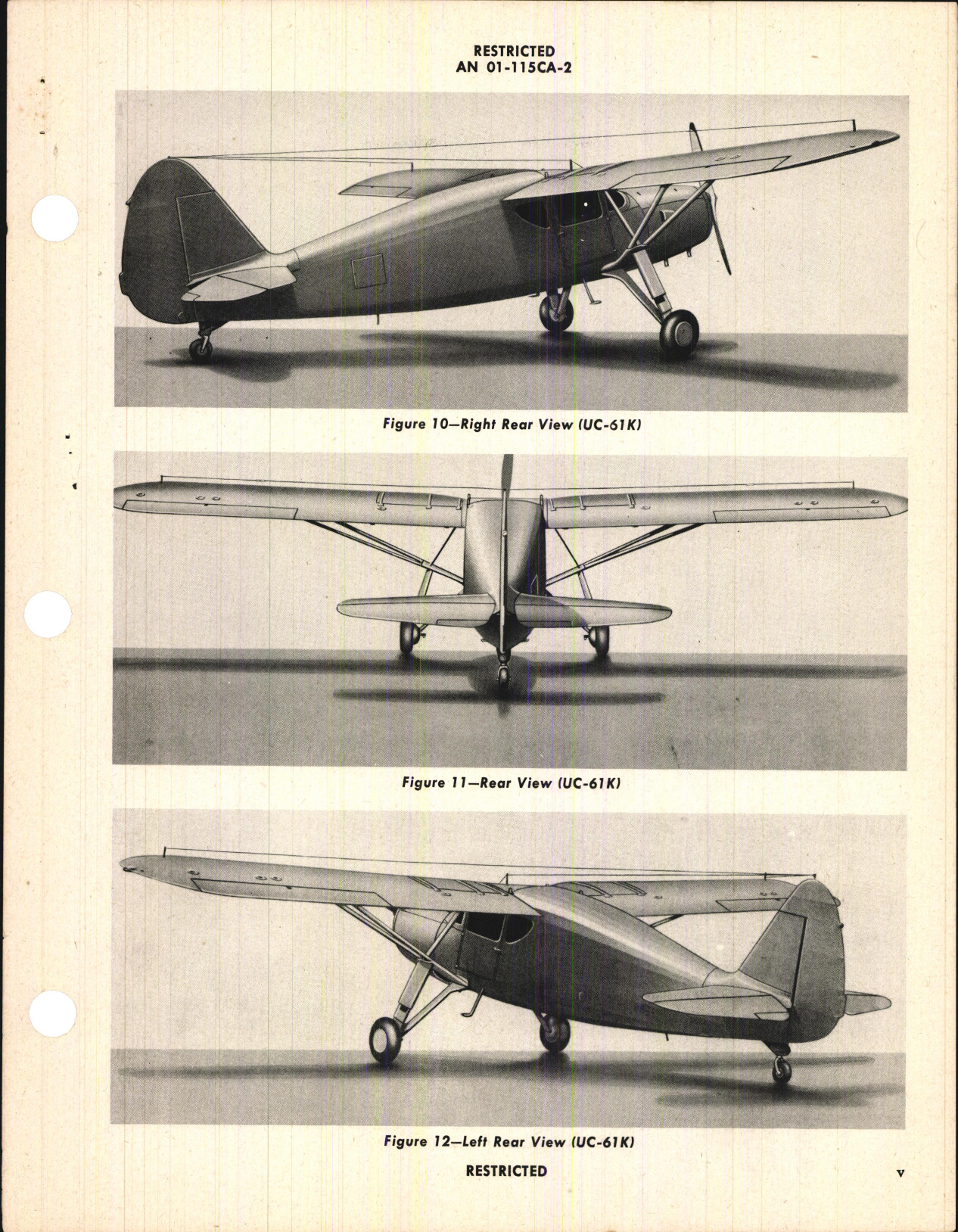 Sample page 7 from AirCorps Library document: Erection and Maintenance Instructions for UC-61, UC-61A, UC-61K, GK-1