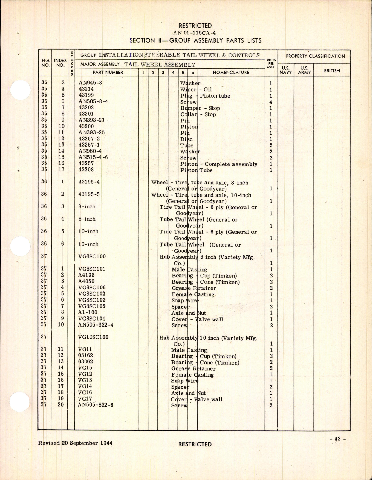 Sample page 7 from AirCorps Library document: Airplane Parts catalog for UC-61A, and UC-61K