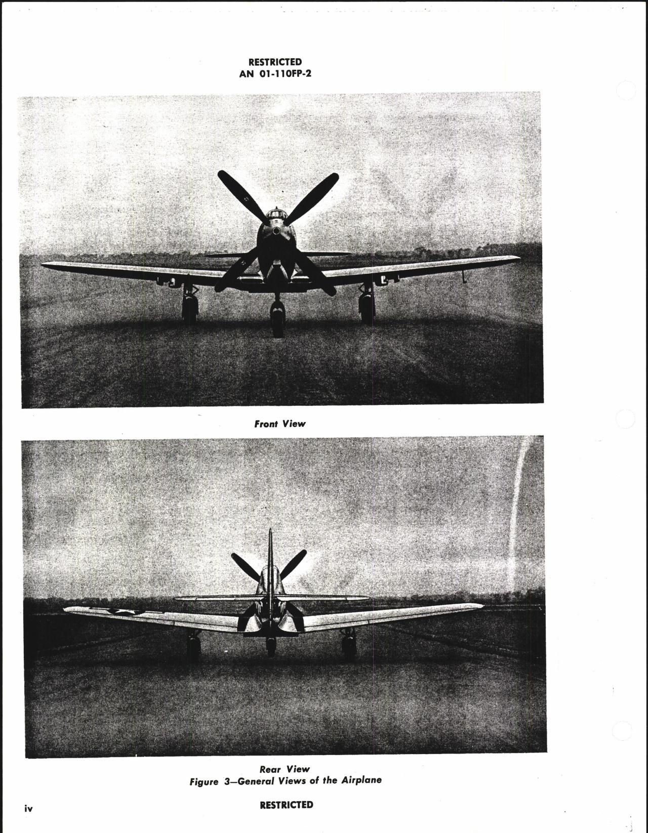 Sample page 6 from AirCorps Library document: Erection and Maintenance Instructions for Army Models P-63A and P-63C