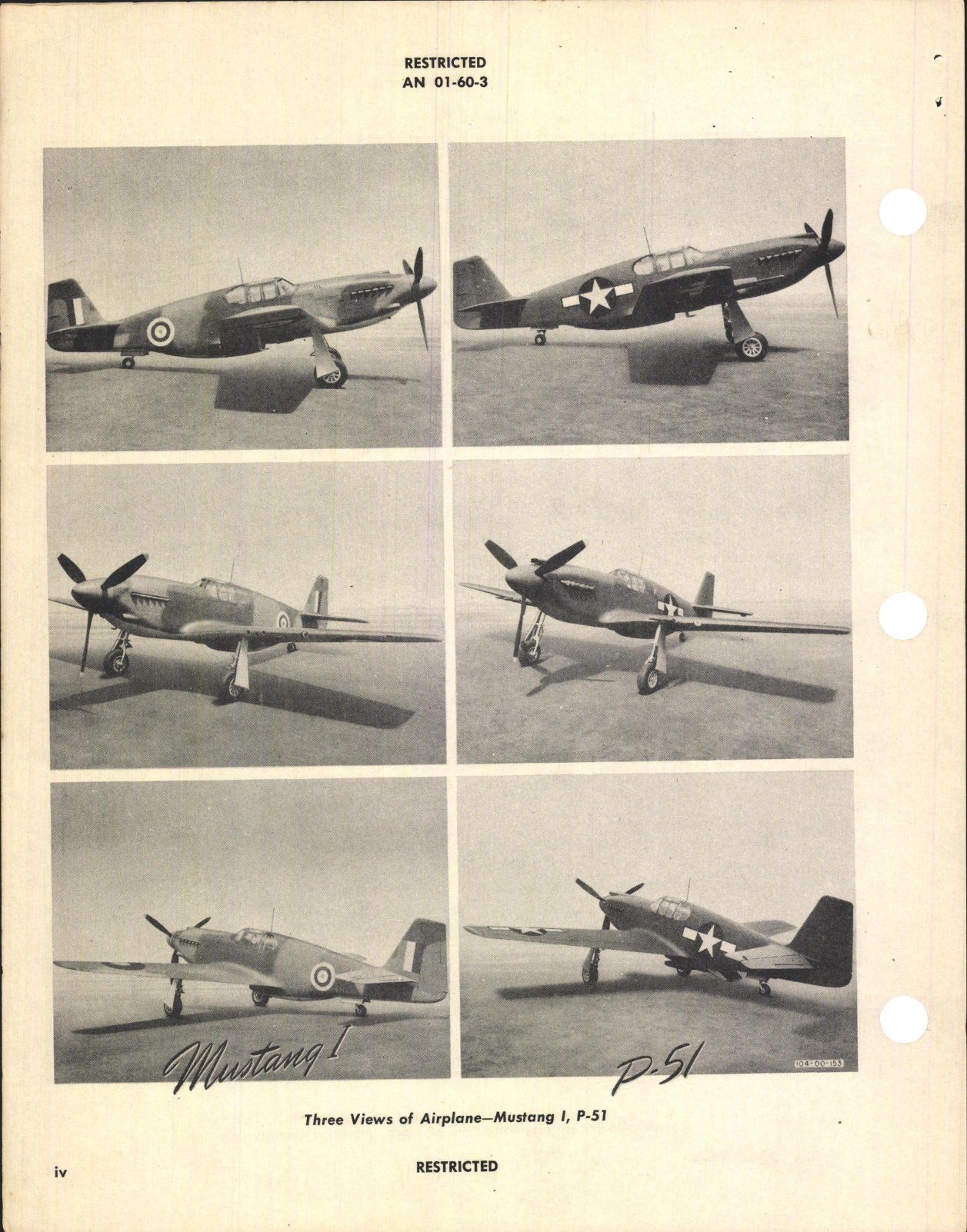 Sample page 6 from AirCorps Library document: Structural Repair Instructions for A-36 Series and P-51 Series