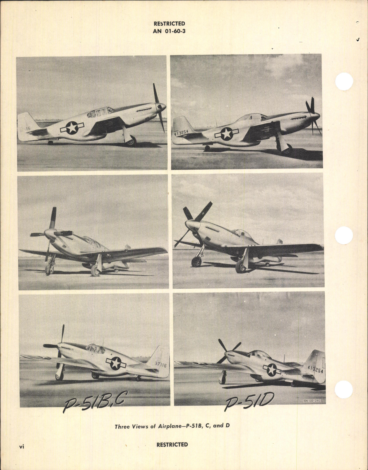 Sample page 8 from AirCorps Library document: Structural Repair Instructions for A-36 Series and P-51 Series