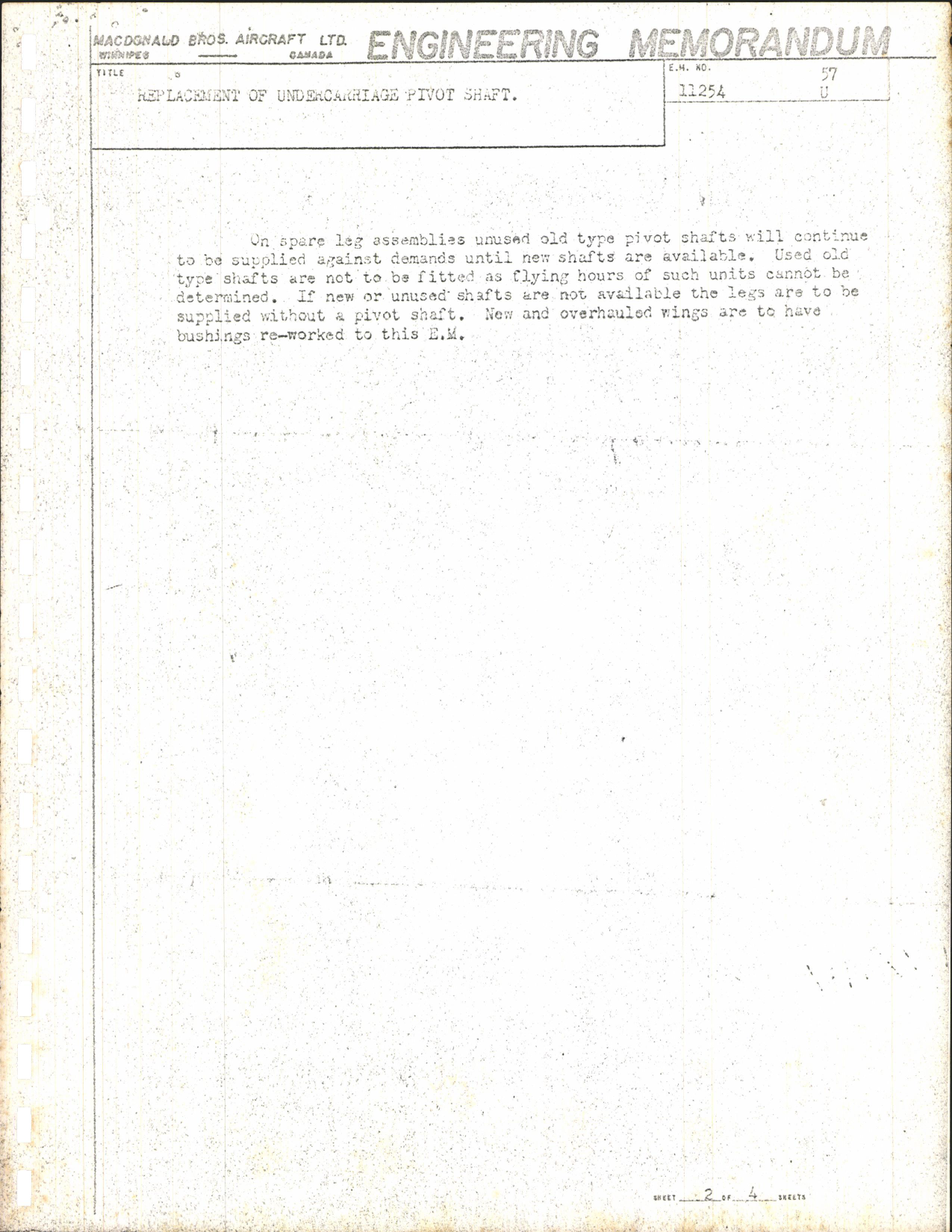 Sample page 5 from AirCorps Library document: List of Overhaul Modifications for Mustang 4