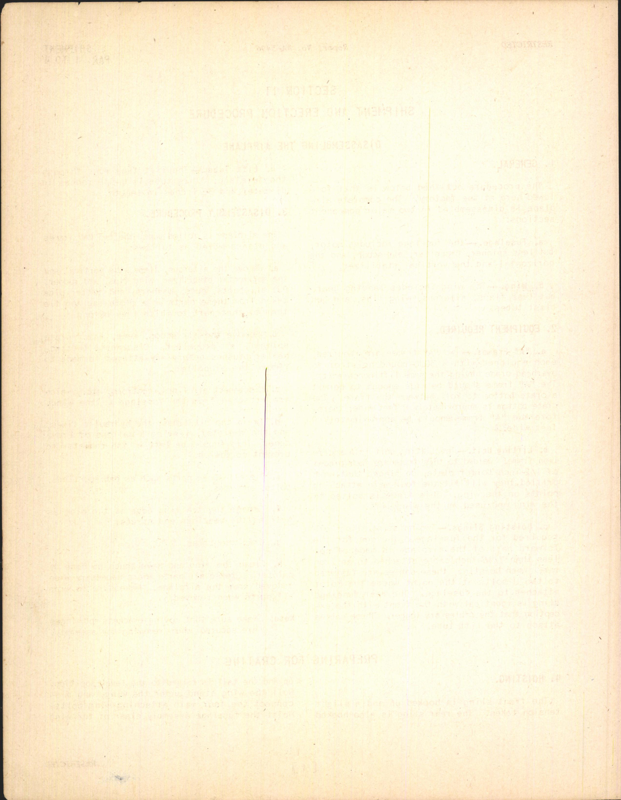 Sample page 6 from AirCorps Library document: Preliminary Service & Maintenance Instructions Handbook for the Fighter-Divebomber Model A-36A