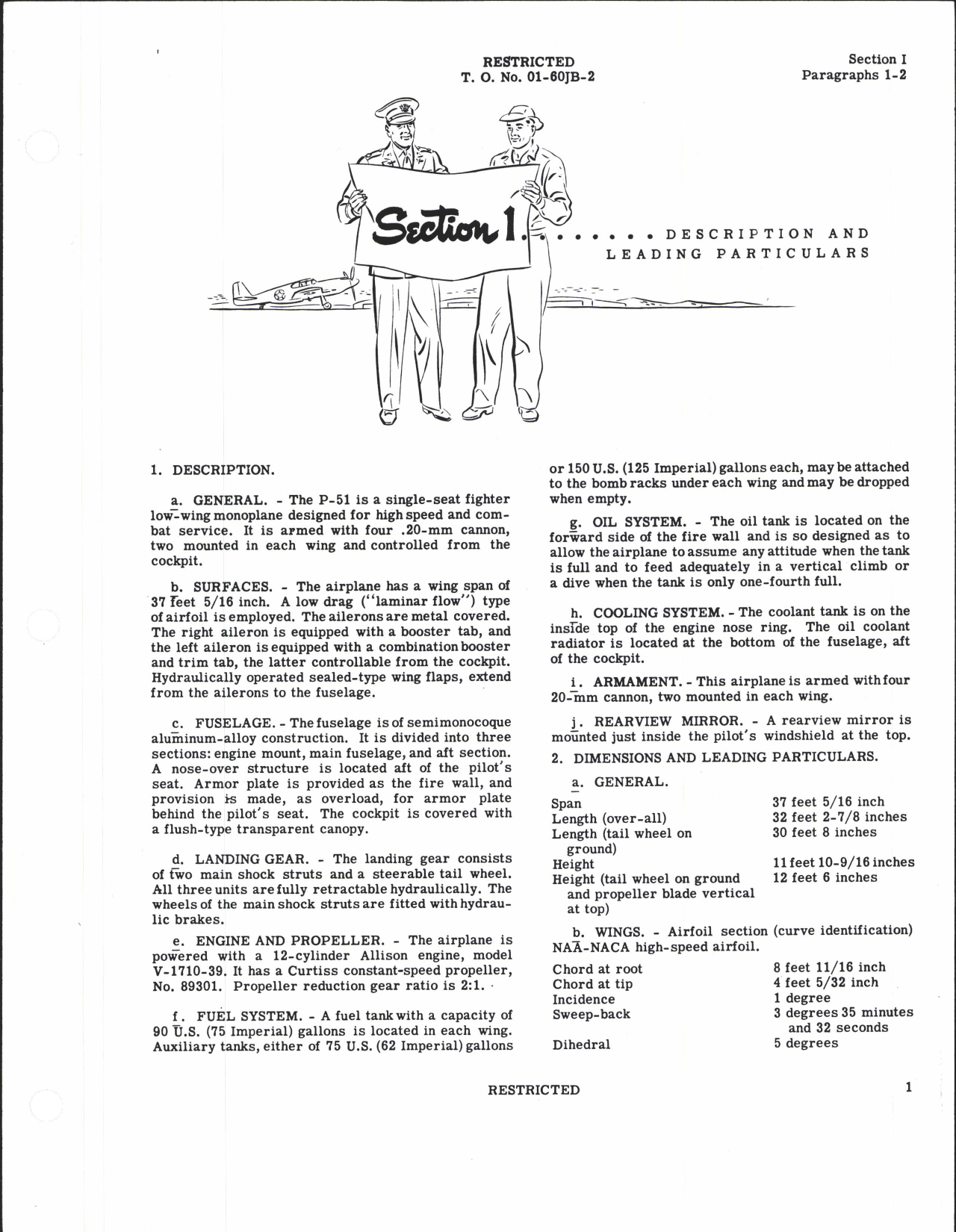 Sample page 7 from AirCorps Library document: Erection & Maintenance Instructions for P-51