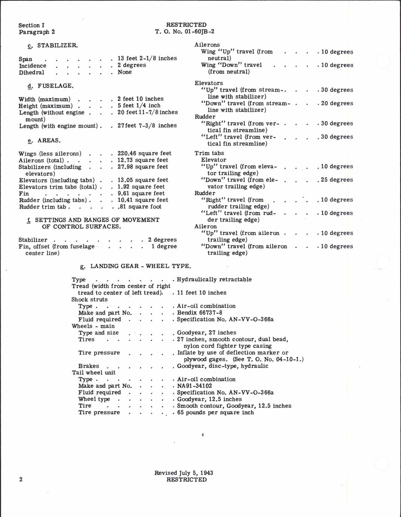 Sample page 8 from AirCorps Library document: Erection & Maintenance Instructions for P-51