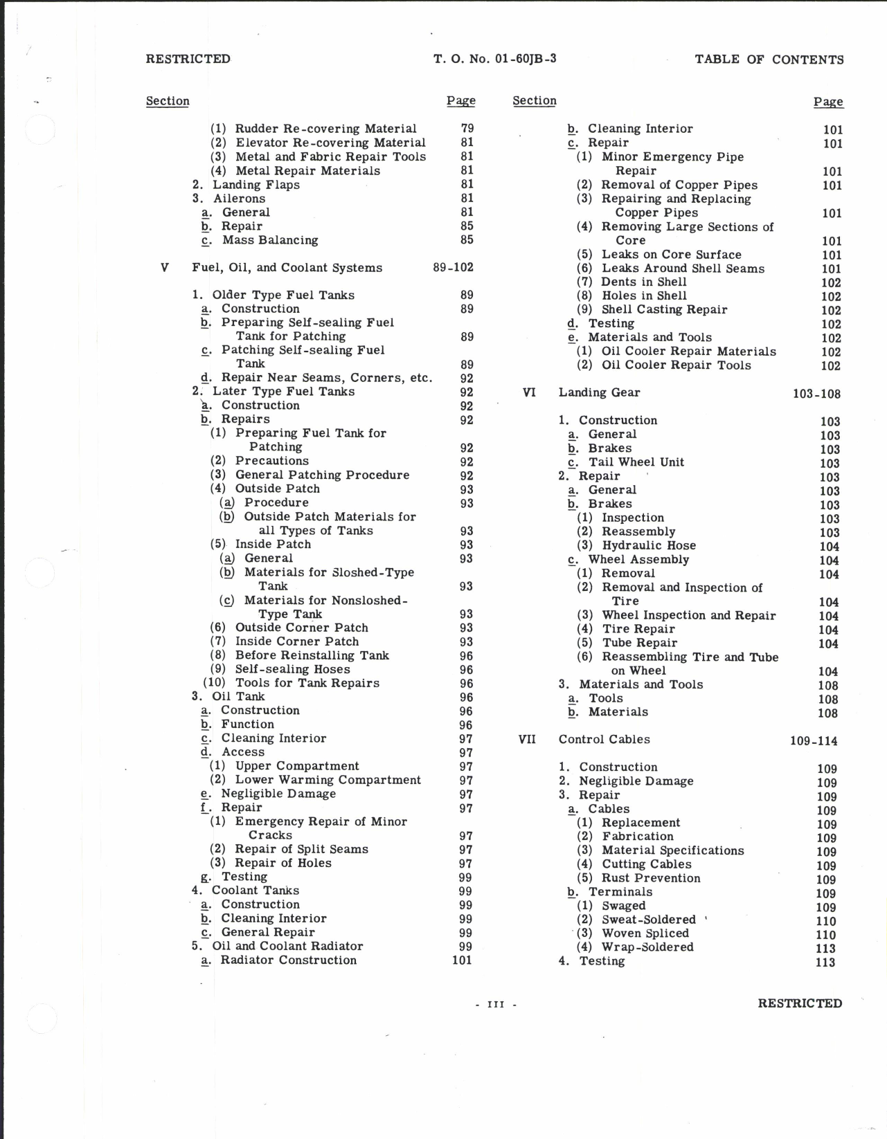 Sample page 7 from AirCorps Library document: Structural Repair Instructions for P-51