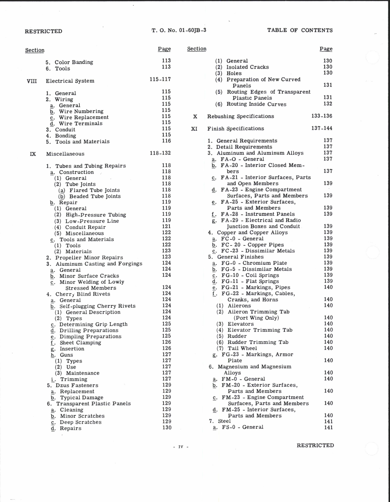 Sample page 8 from AirCorps Library document: Structural Repair Instructions for P-51