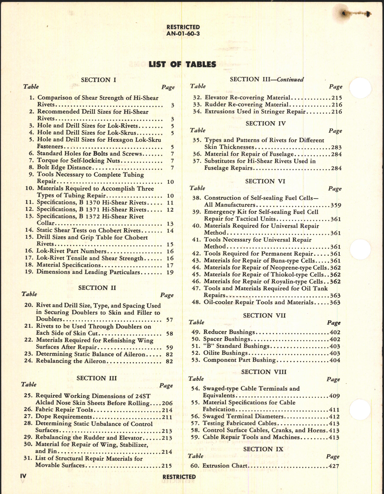 Sample page 6 from AirCorps Library document: Structural Repair Instructions for Army Models A-36A and P-51A