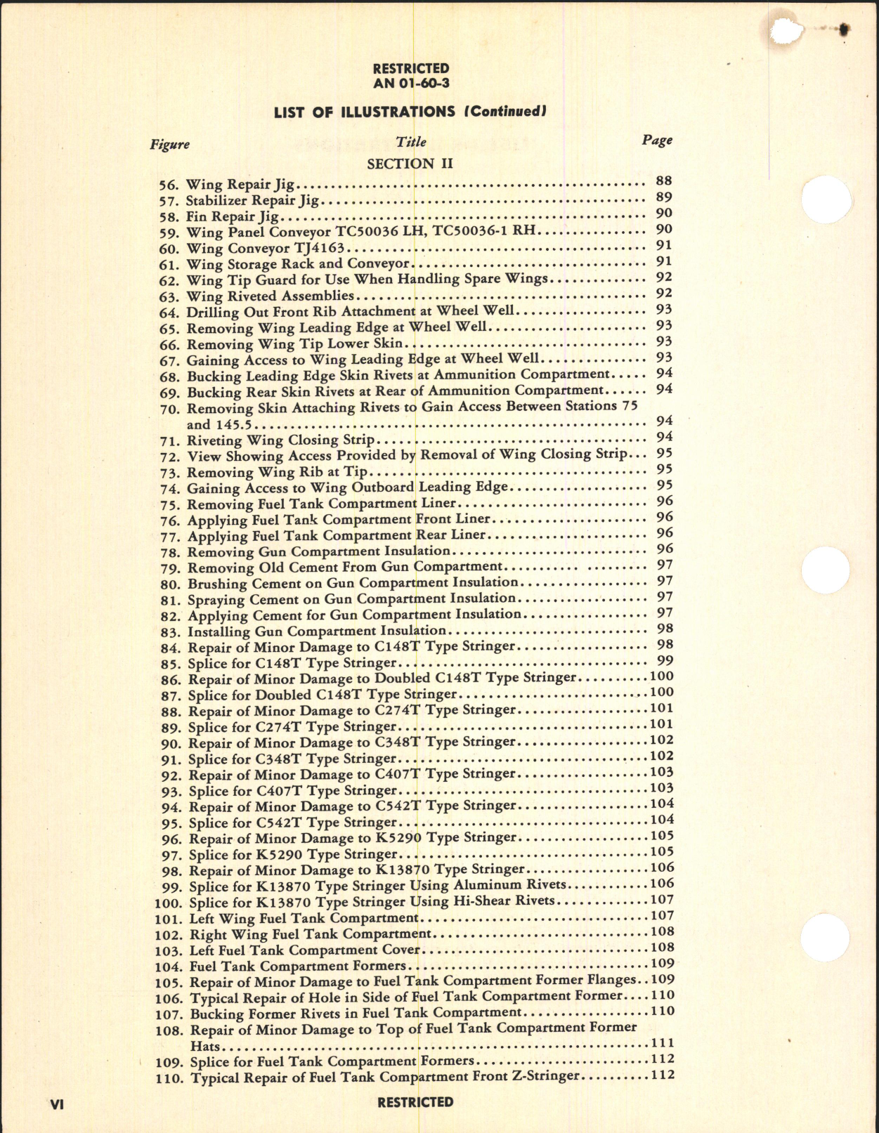 Sample page 8 from AirCorps Library document: Structural Repair Instructions for Army Models A-36A and P-51A