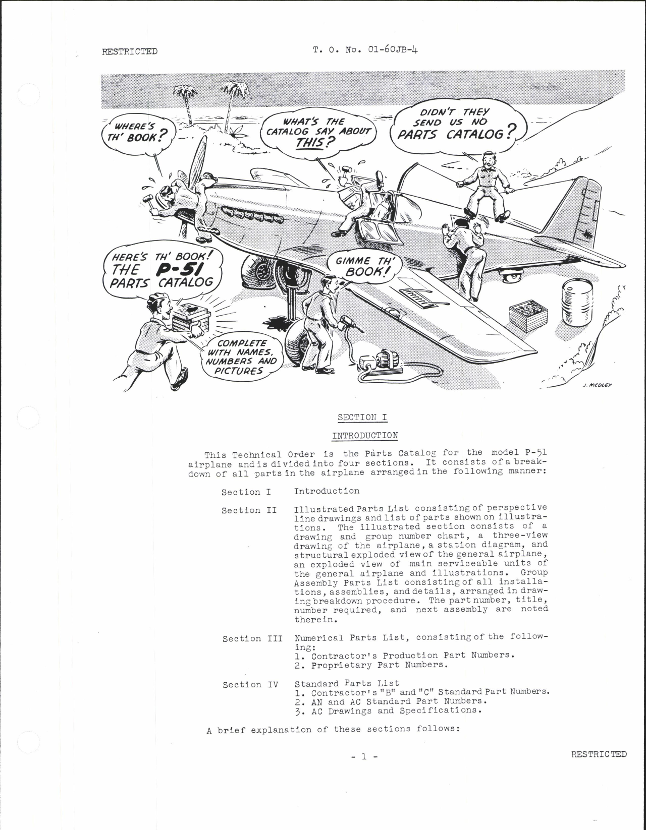 Sample page 5 from AirCorps Library document: Parts Catalog for P-51 Airplane