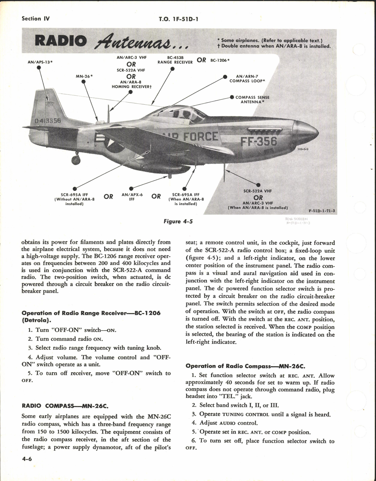 Sample page 6 from AirCorps Library document: Pilot's Flight Instructions for F-51D