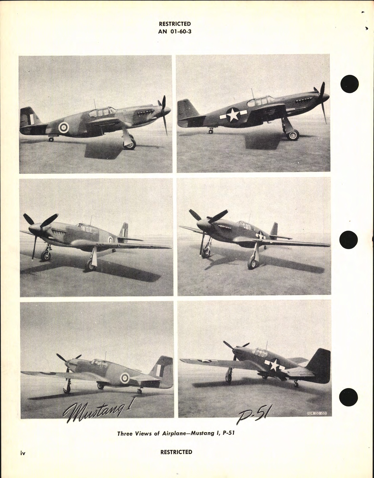 Sample page 6 from AirCorps Library document: Structural Repair Instructions for A-36 Series and P-51 Series