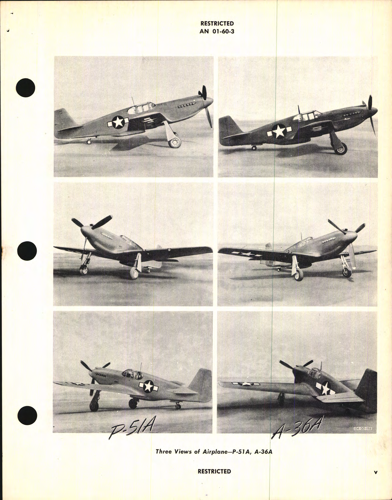 Sample page 7 from AirCorps Library document: Structural Repair Instructions for A-36 Series and P-51 Series