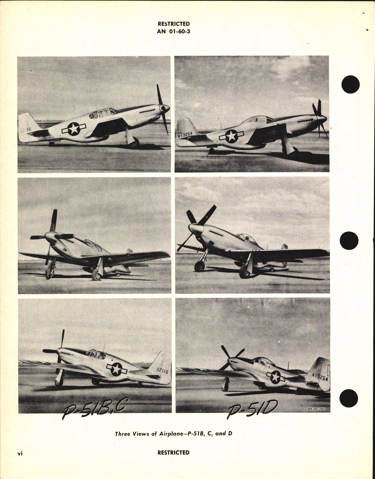 Sample page 8 from AirCorps Library document: Structural Repair Instructions for A-36 Series and P-51 Series