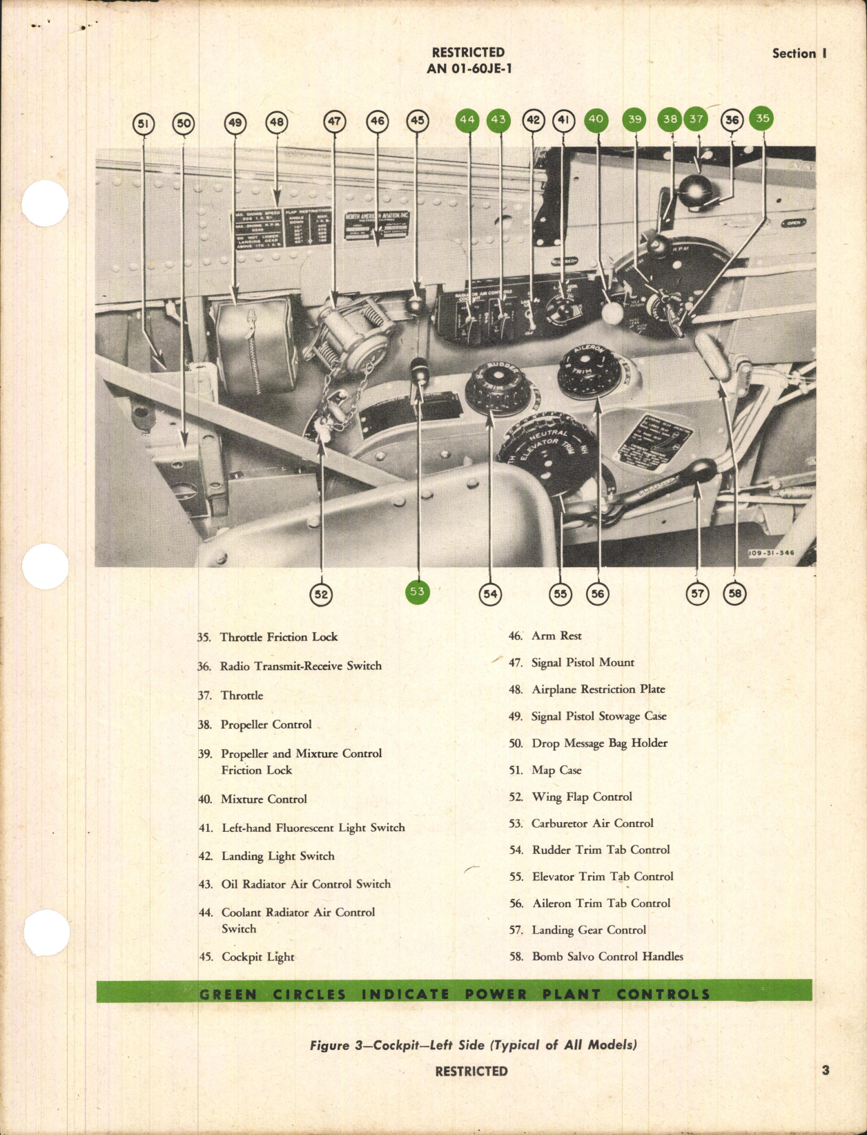 Sample page 7 from AirCorps Library document: Pilot's Flight Operating Instructions for P-51D and K