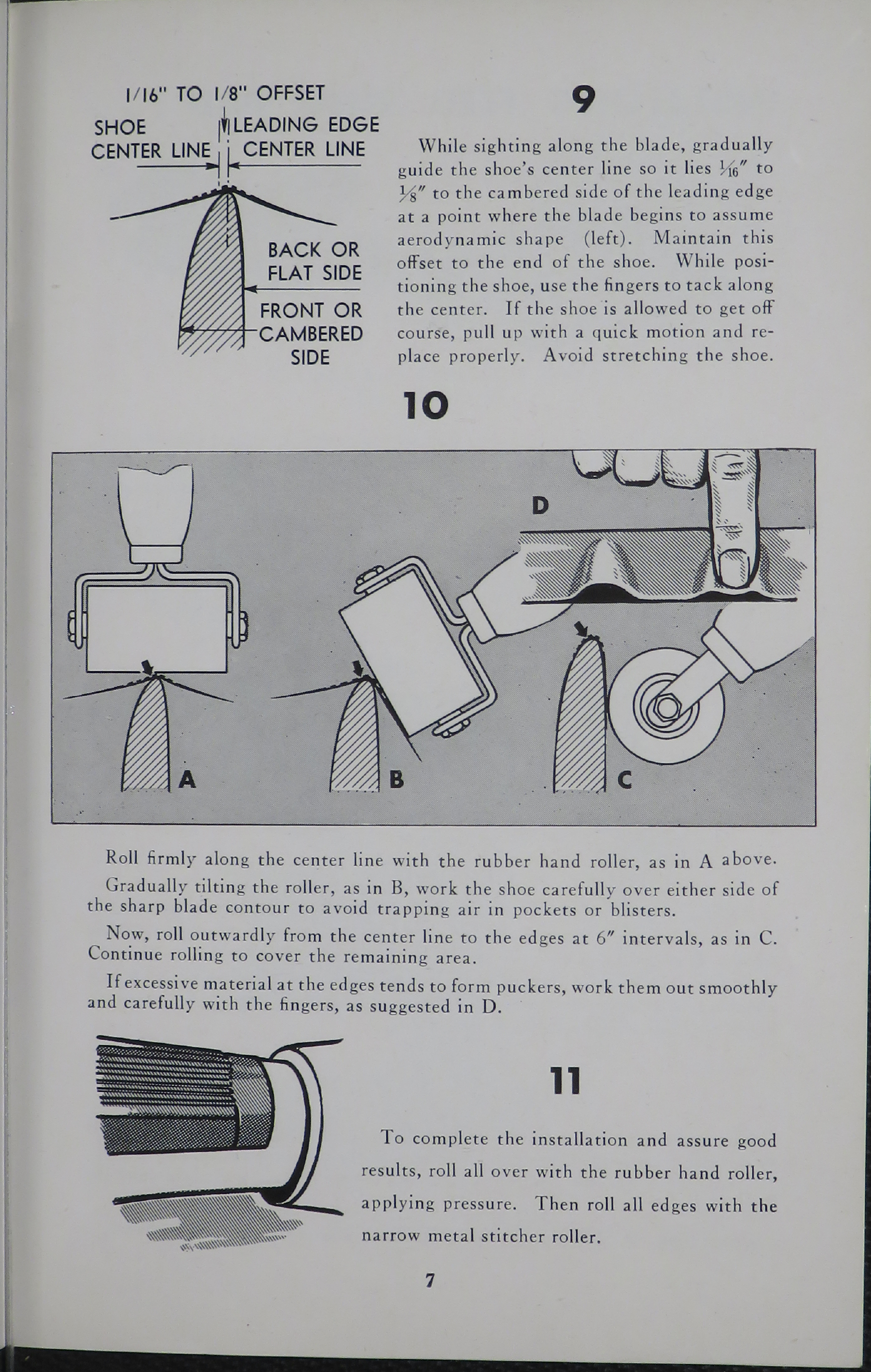 Sample page 7 from AirCorps Library document: How to Install Propeller Feed Shoes & Feed Rings for Fluid Anti-Icing Systems
