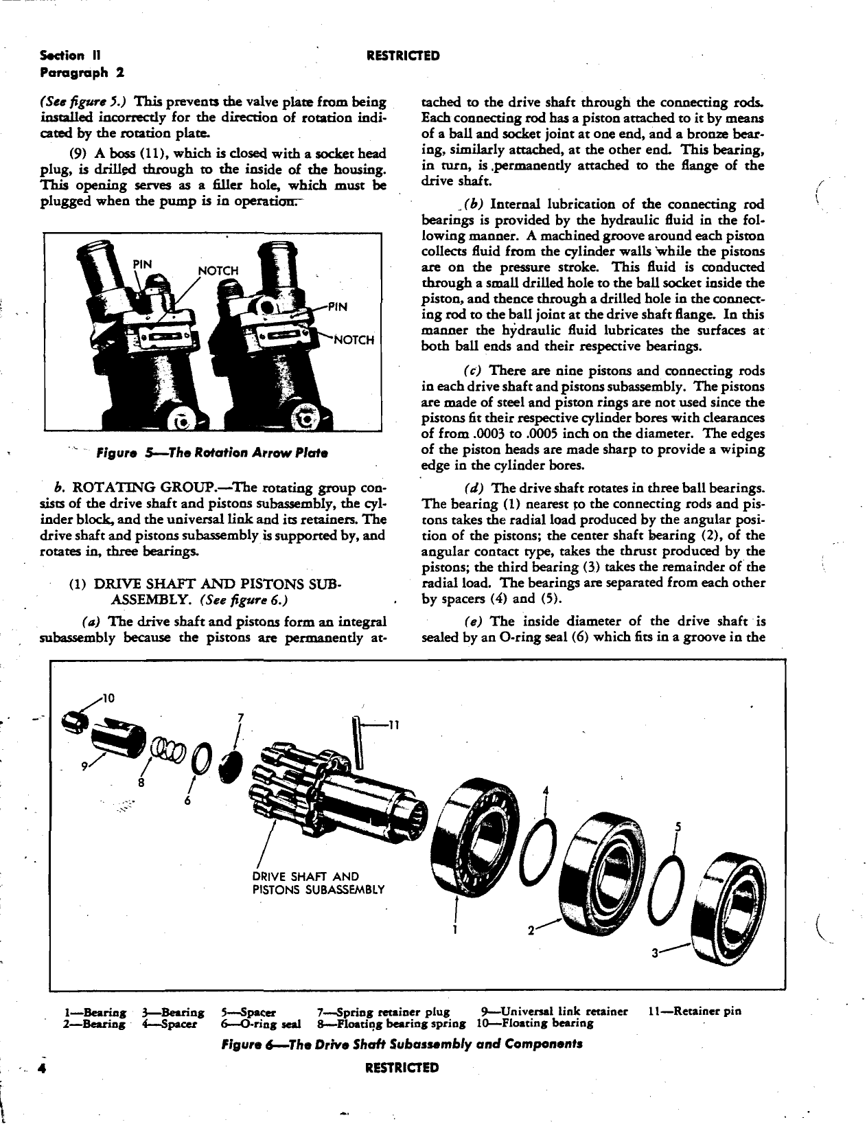Sample page 7 from AirCorps Library document: Instructions with Parts Catalog for PF-3911 Series Constant Delivery Pumps