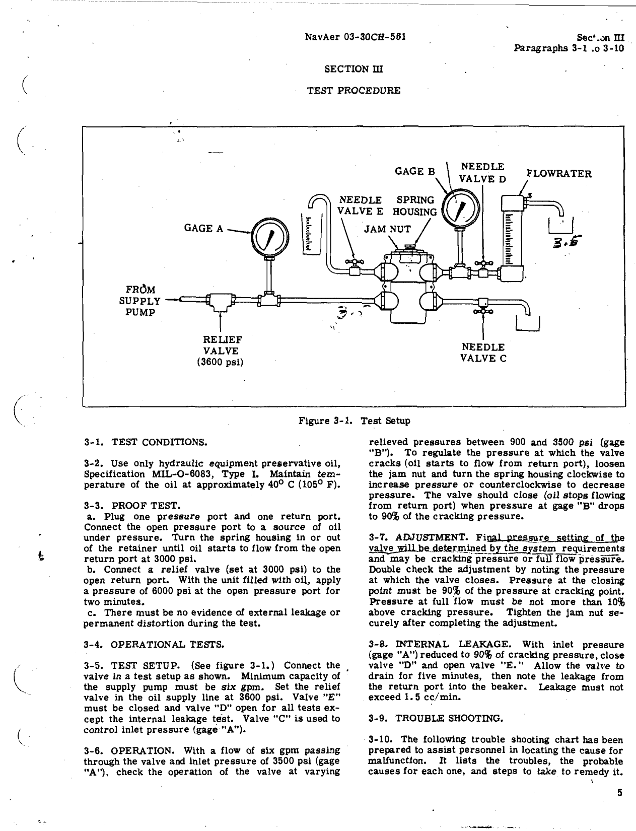Sample page 7 from AirCorps Library document: Overhaul Instructions for Hydraulic Relief Valves 