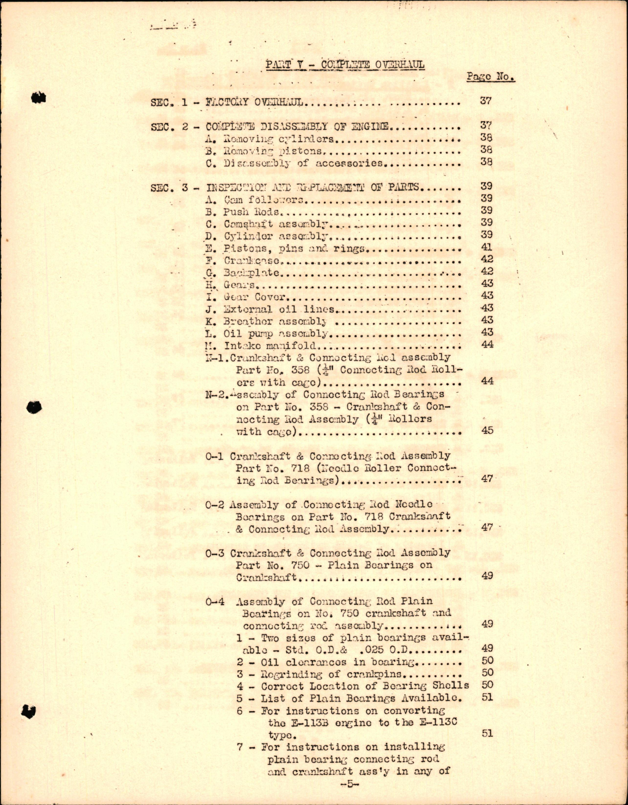 Sample page 7 from AirCorps Library document: Handbook for E-107A, E-113, E-113A, E-113B, and E-11 Engines 